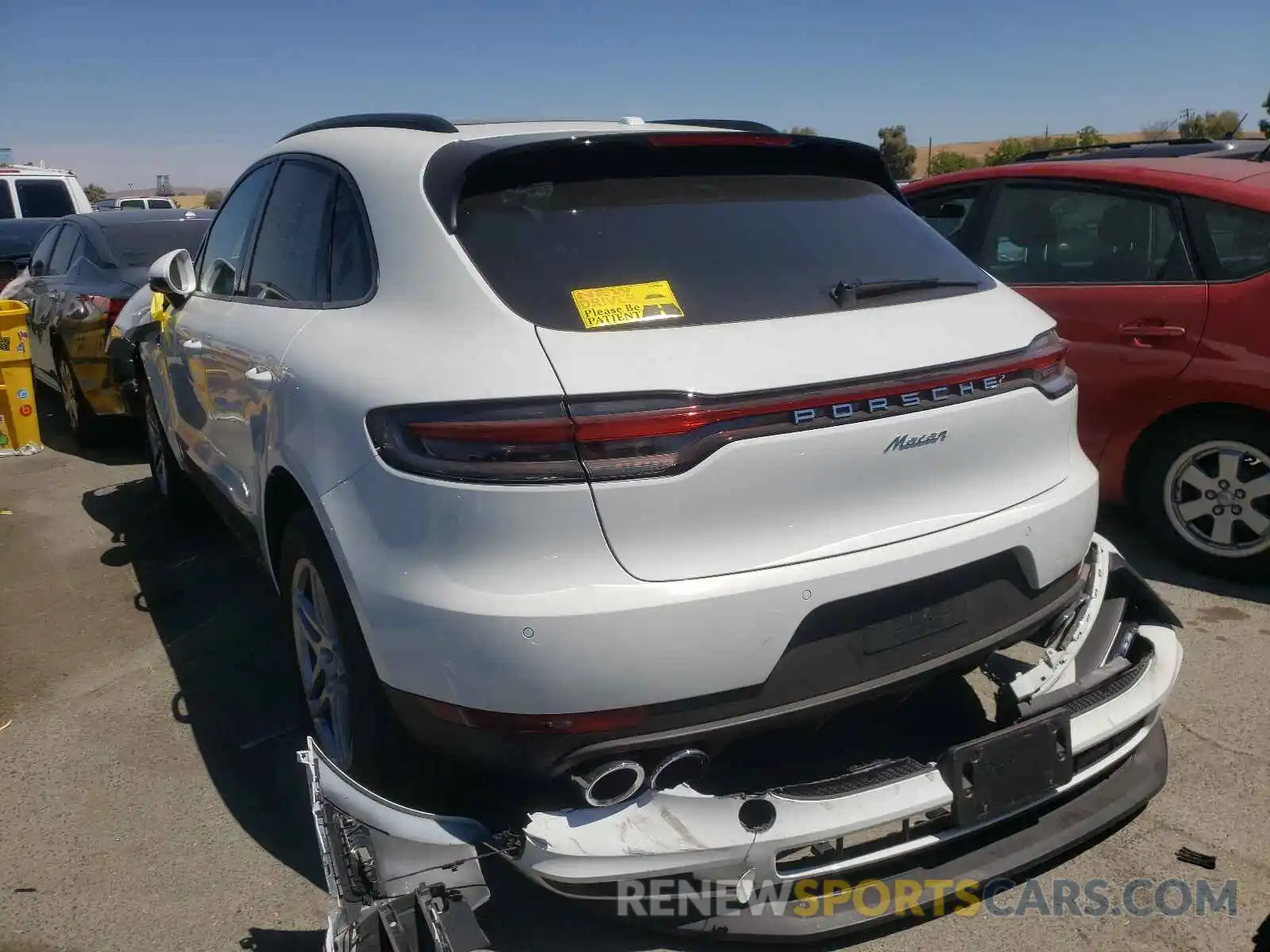 3 Photograph of a damaged car WP1AA2A58LLB06401 PORSCHE MACAN 2020