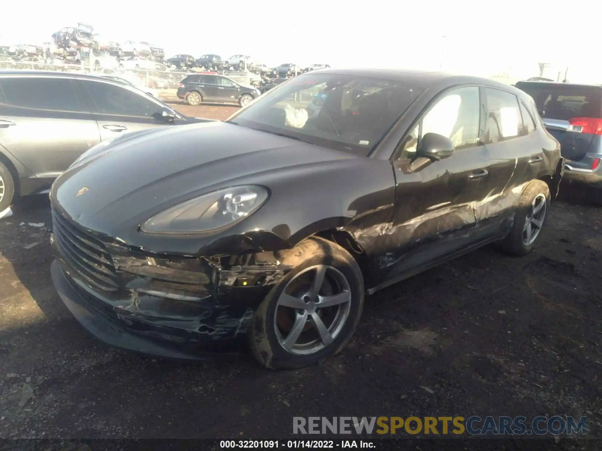 2 Photograph of a damaged car WP1AA2A58LLB09900 PORSCHE MACAN 2020