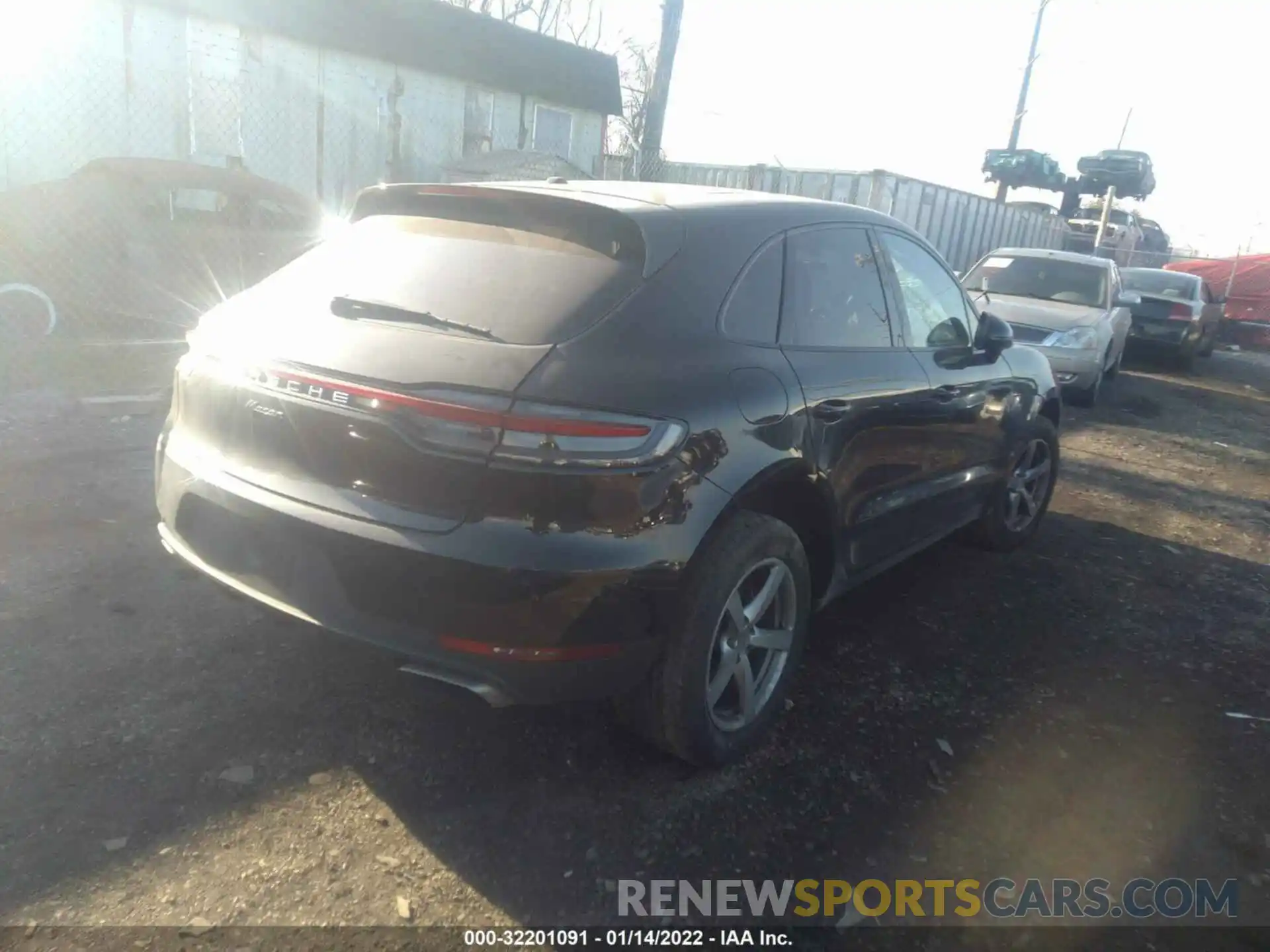 4 Photograph of a damaged car WP1AA2A58LLB09900 PORSCHE MACAN 2020