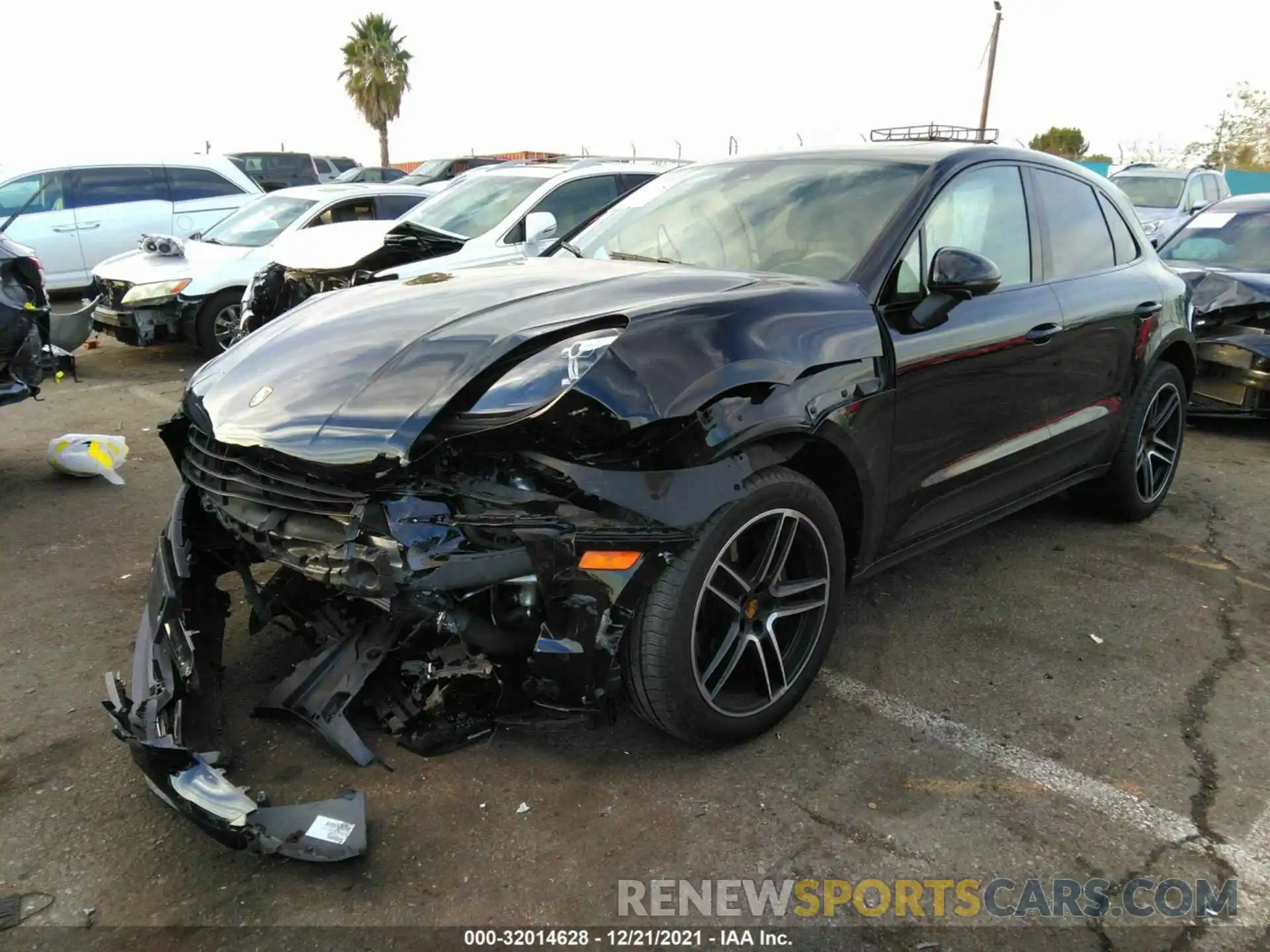 2 Photograph of a damaged car WP1AA2A58LLB11565 PORSCHE MACAN 2020