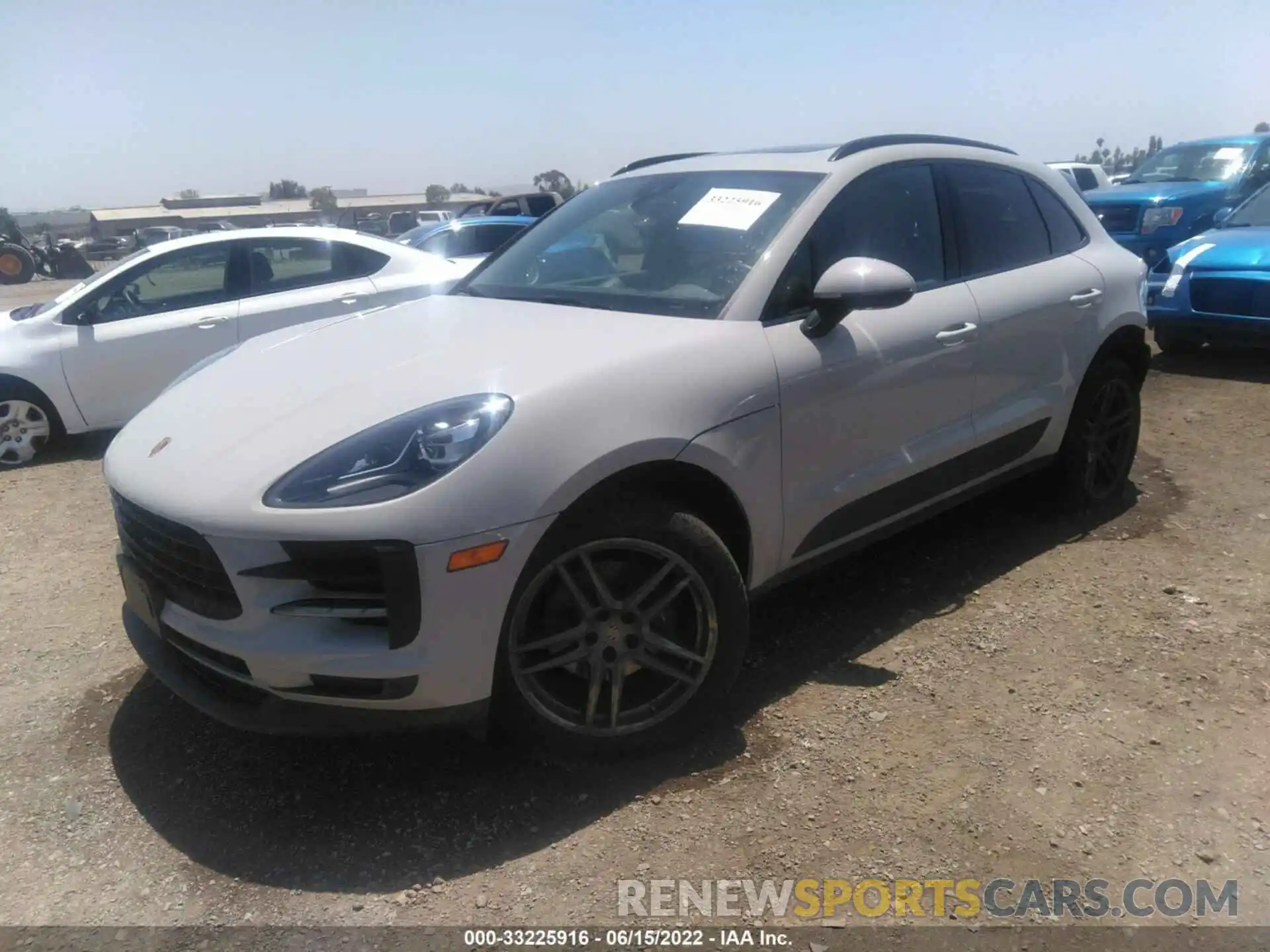 2 Фотография поврежденного автомобиля WP1AA2A58LLB14286 PORSCHE MACAN 2020