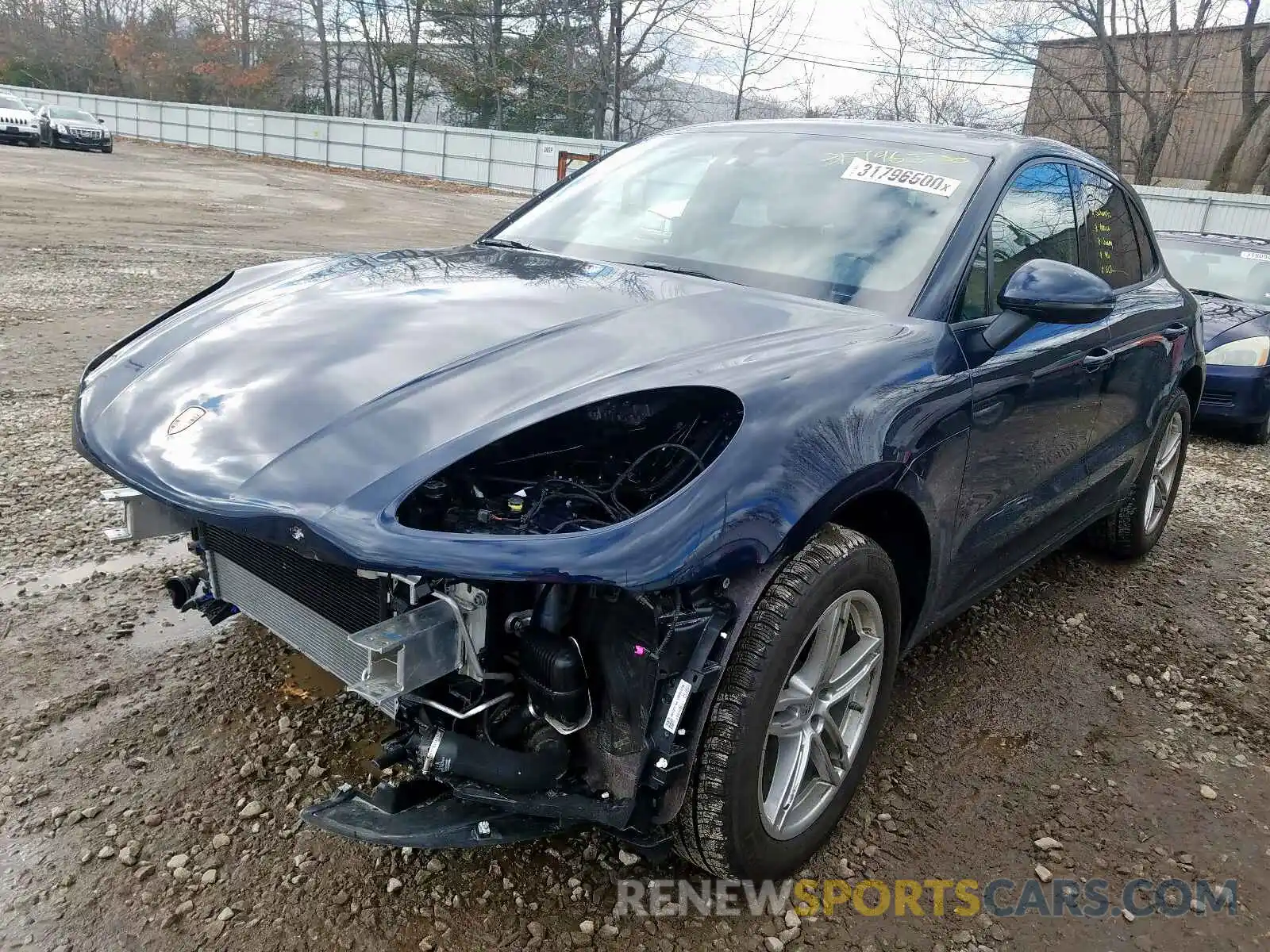 2 Photograph of a damaged car WP1AA2A59LLB00106 PORSCHE MACAN 2020