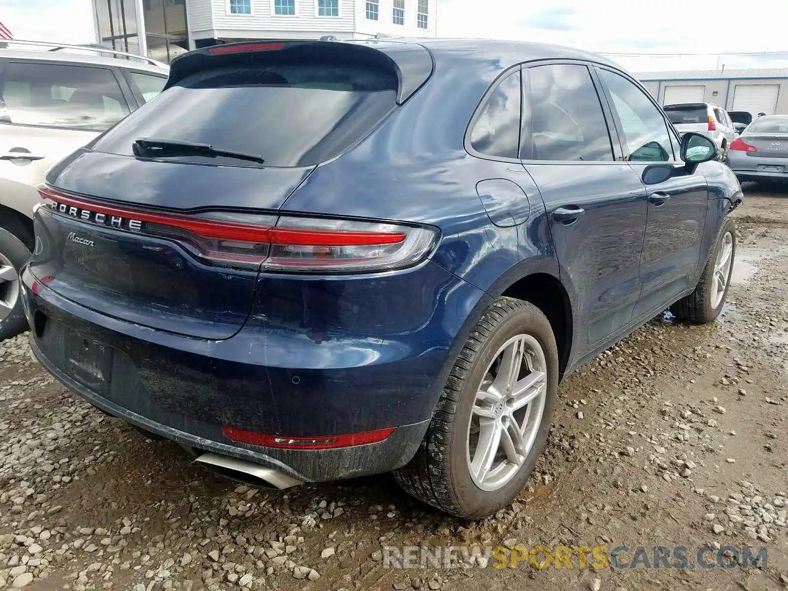 4 Photograph of a damaged car WP1AA2A59LLB00106 PORSCHE MACAN 2020