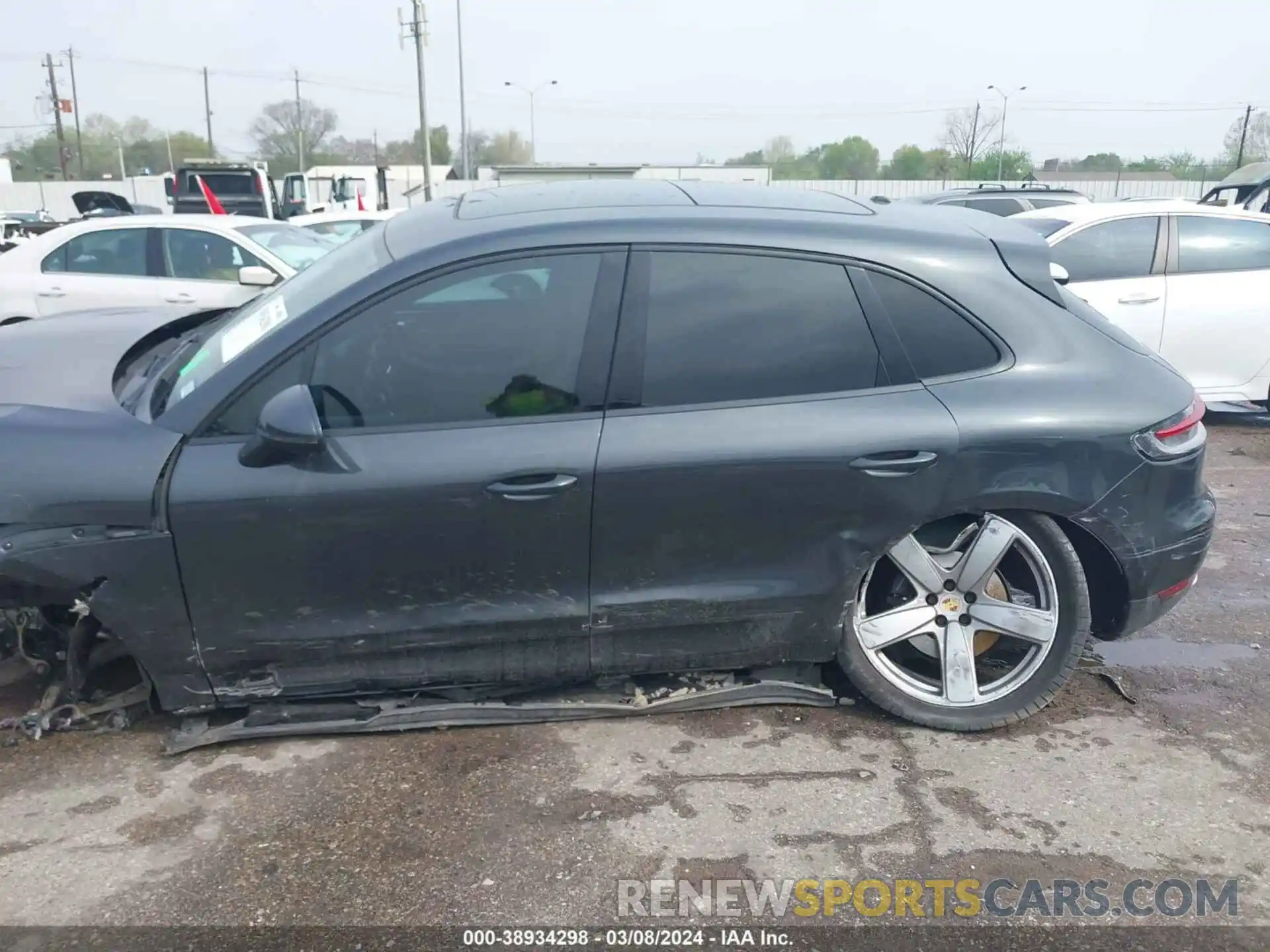 13 Photograph of a damaged car WP1AA2A59LLB00686 PORSCHE MACAN 2020