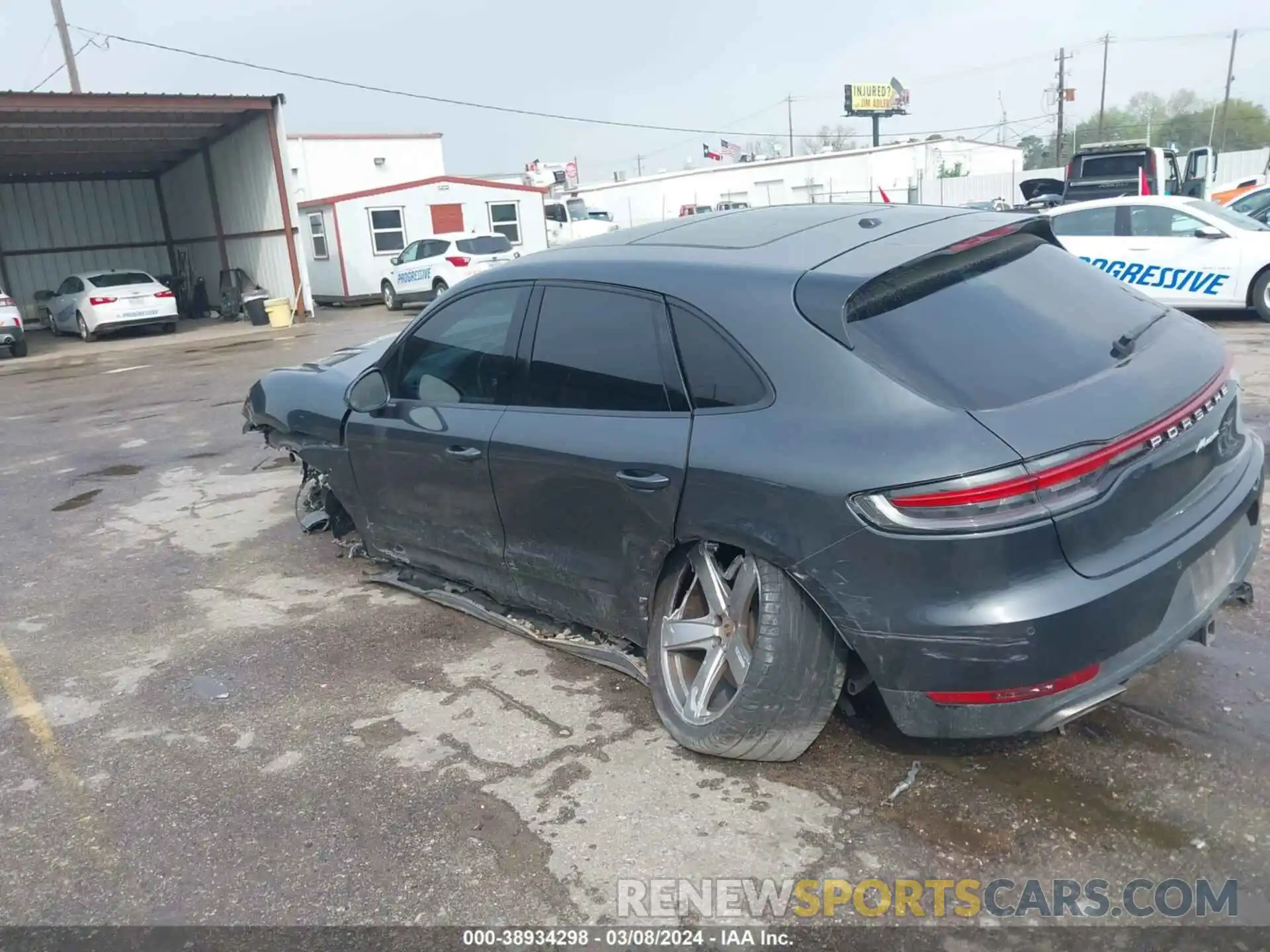 3 Photograph of a damaged car WP1AA2A59LLB00686 PORSCHE MACAN 2020