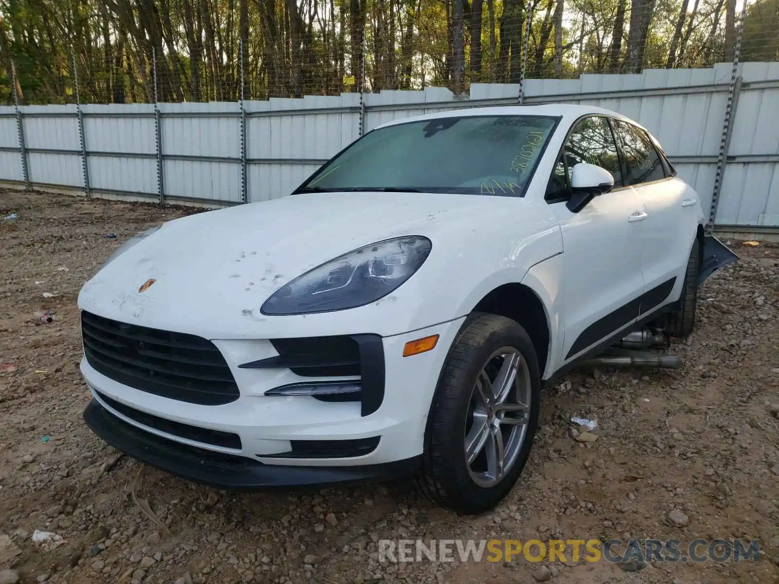 2 Photograph of a damaged car WP1AA2A59LLB01563 PORSCHE MACAN 2020