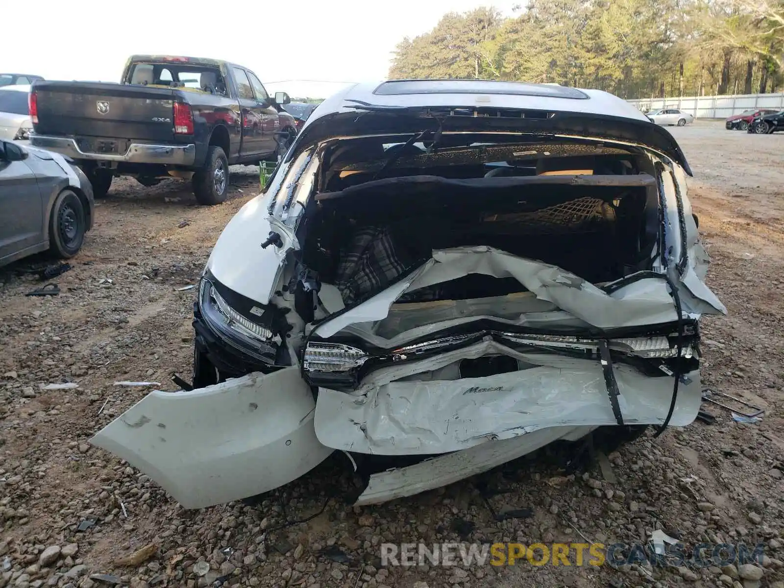 9 Photograph of a damaged car WP1AA2A59LLB01563 PORSCHE MACAN 2020