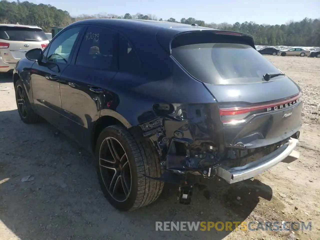 3 Photograph of a damaged car WP1AA2A59LLB04723 PORSCHE MACAN 2020