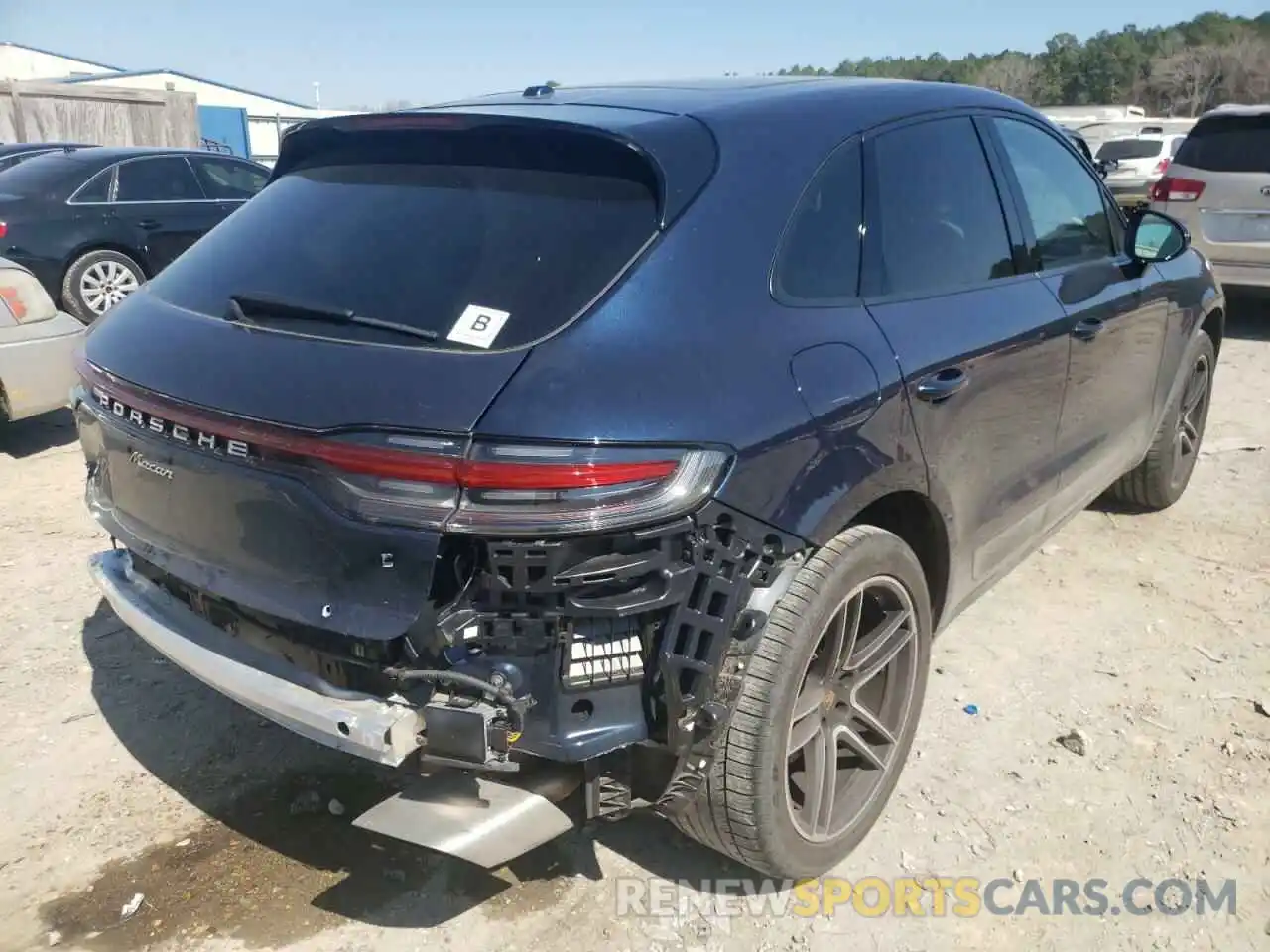 4 Photograph of a damaged car WP1AA2A59LLB04723 PORSCHE MACAN 2020