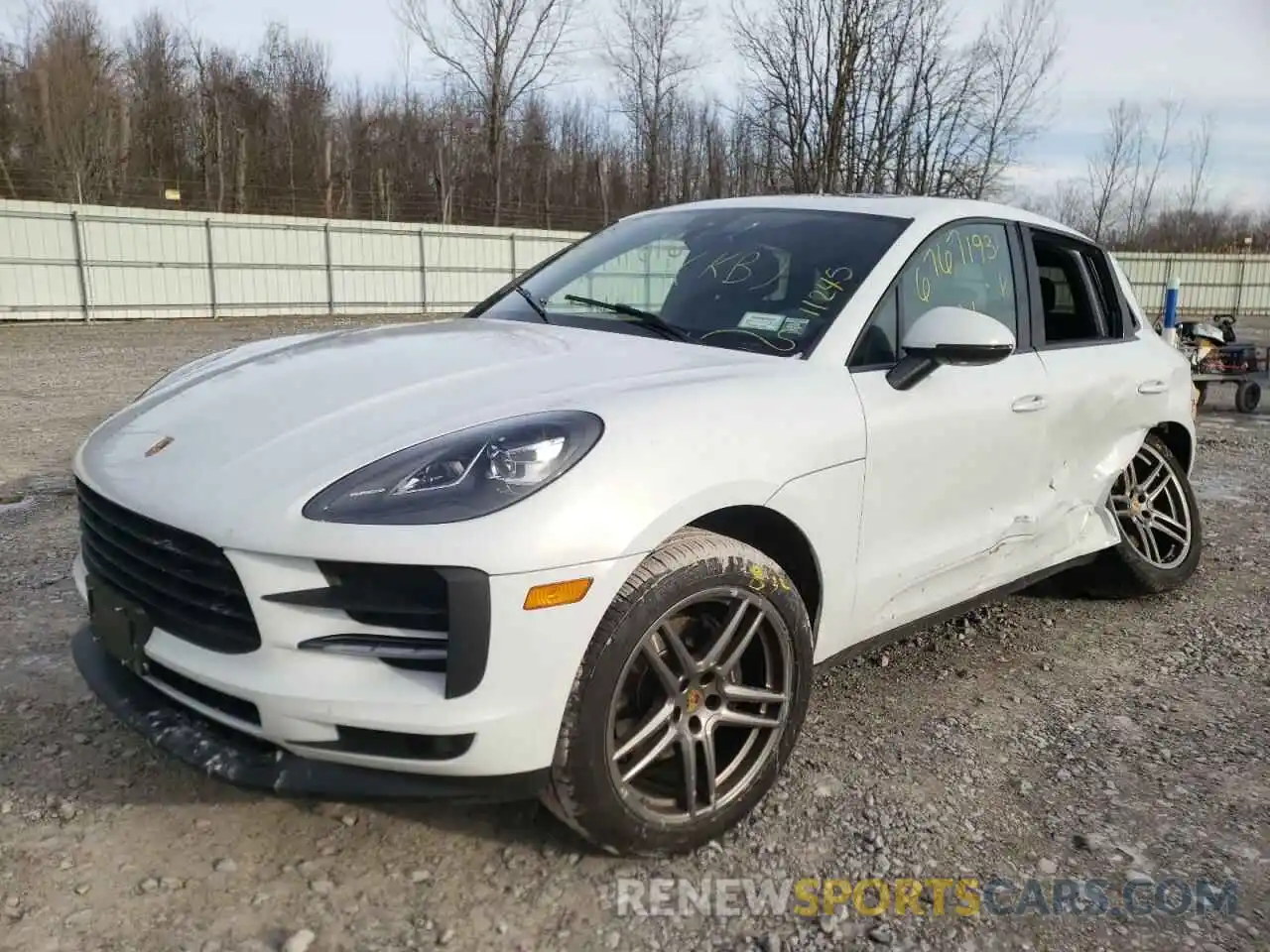 2 Photograph of a damaged car WP1AA2A59LLB08089 PORSCHE MACAN 2020