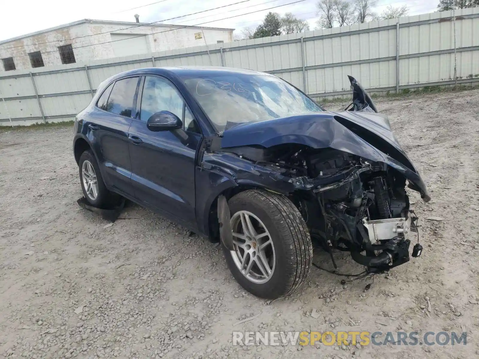 1 Photograph of a damaged car WP1AA2A59LLB11459 PORSCHE MACAN 2020