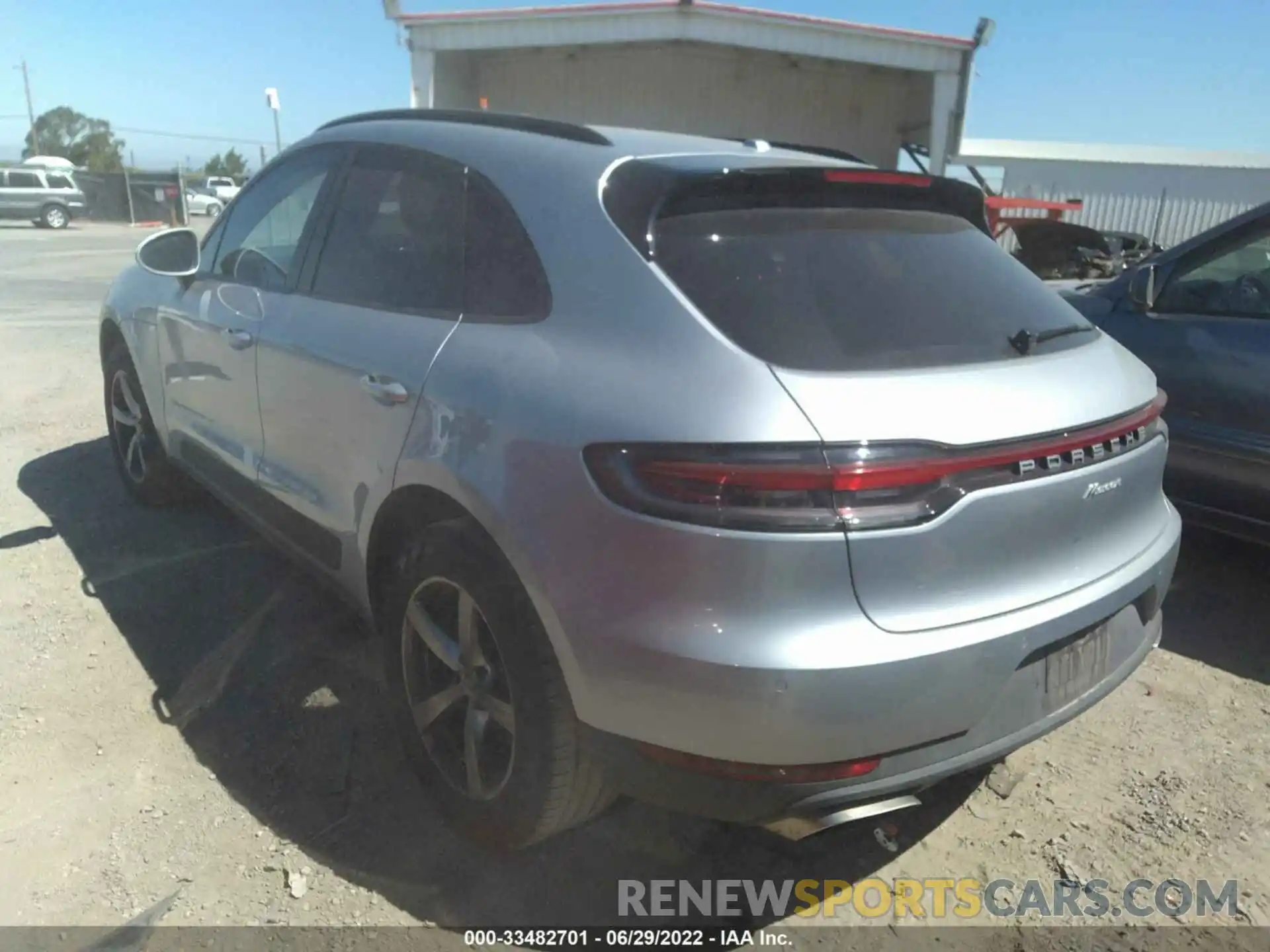 3 Photograph of a damaged car WP1AA2A59LLB13101 PORSCHE MACAN 2020