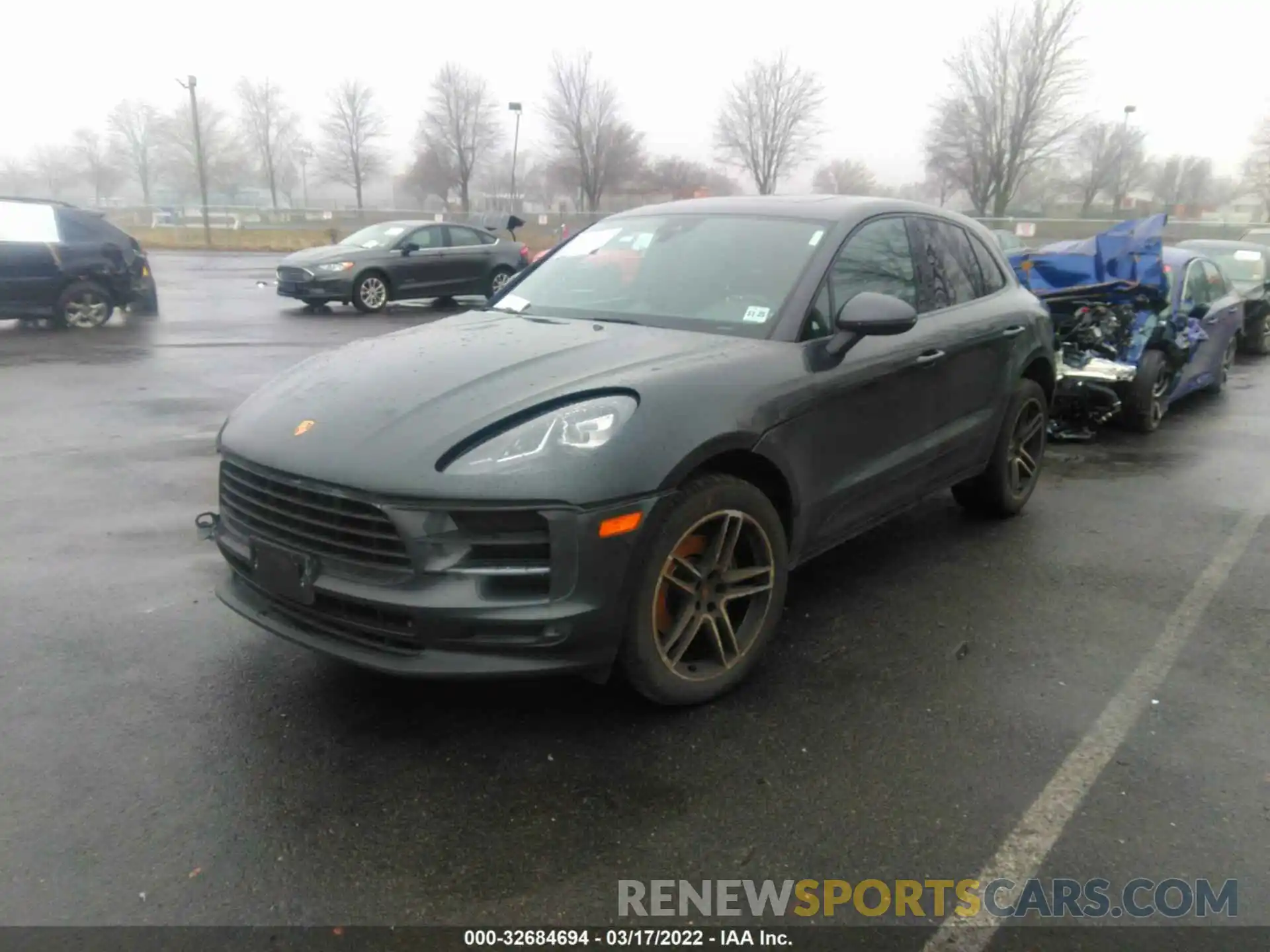 2 Photograph of a damaged car WP1AA2A59LLB13793 PORSCHE MACAN 2020