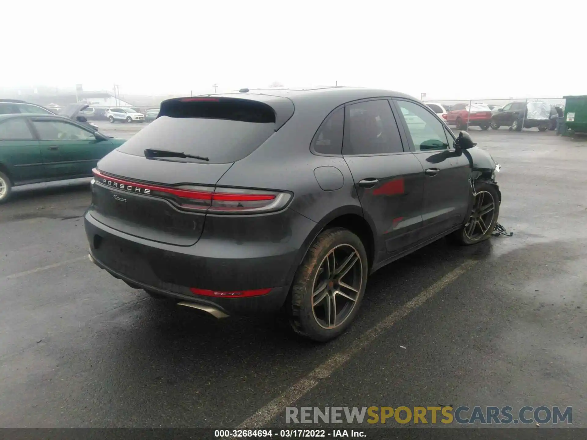 4 Photograph of a damaged car WP1AA2A59LLB13793 PORSCHE MACAN 2020