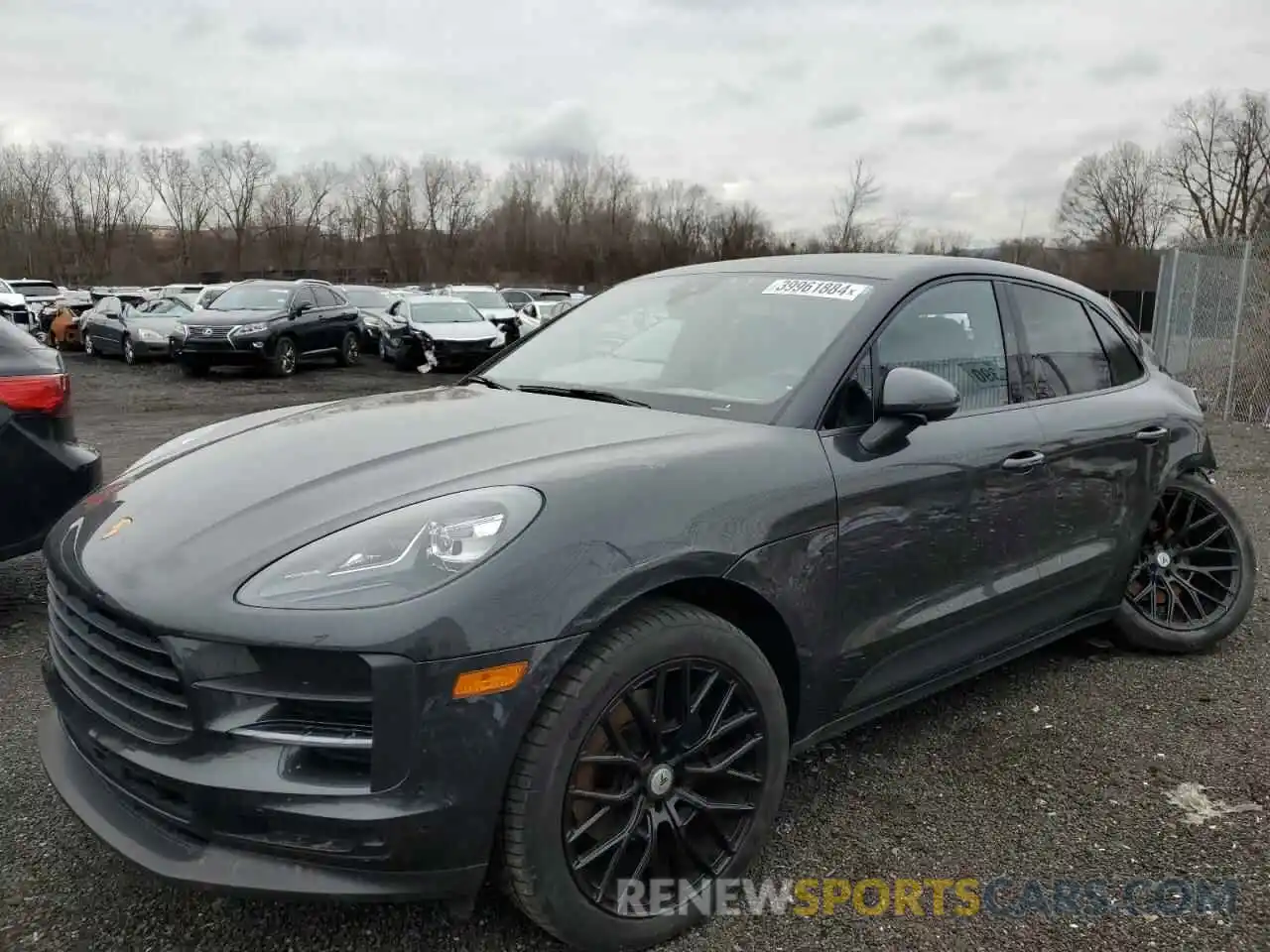 1 Photograph of a damaged car WP1AA2A59LLB14703 PORSCHE MACAN 2020