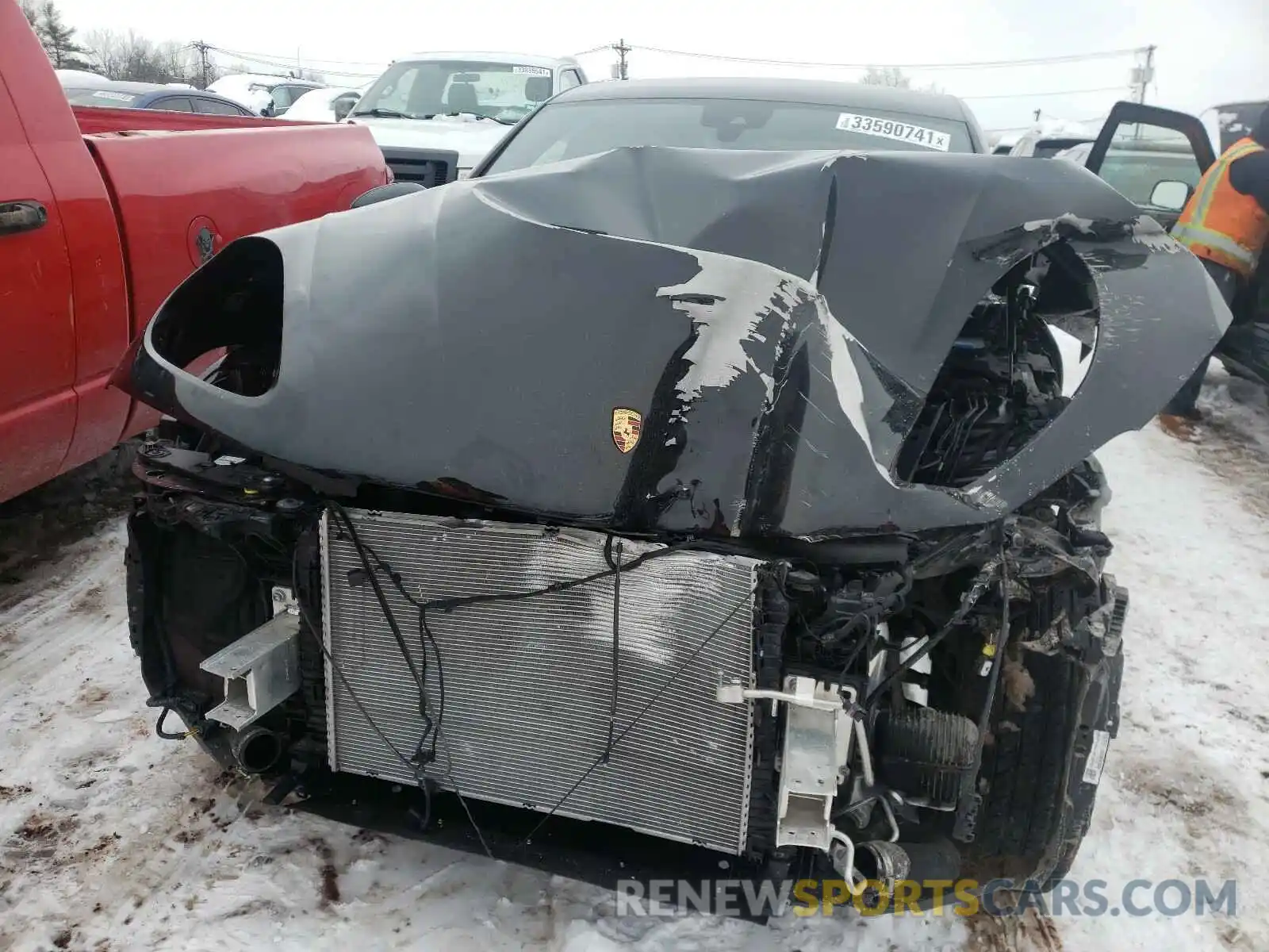 9 Photograph of a damaged car WP1AA2A5XLLB01037 PORSCHE MACAN 2020