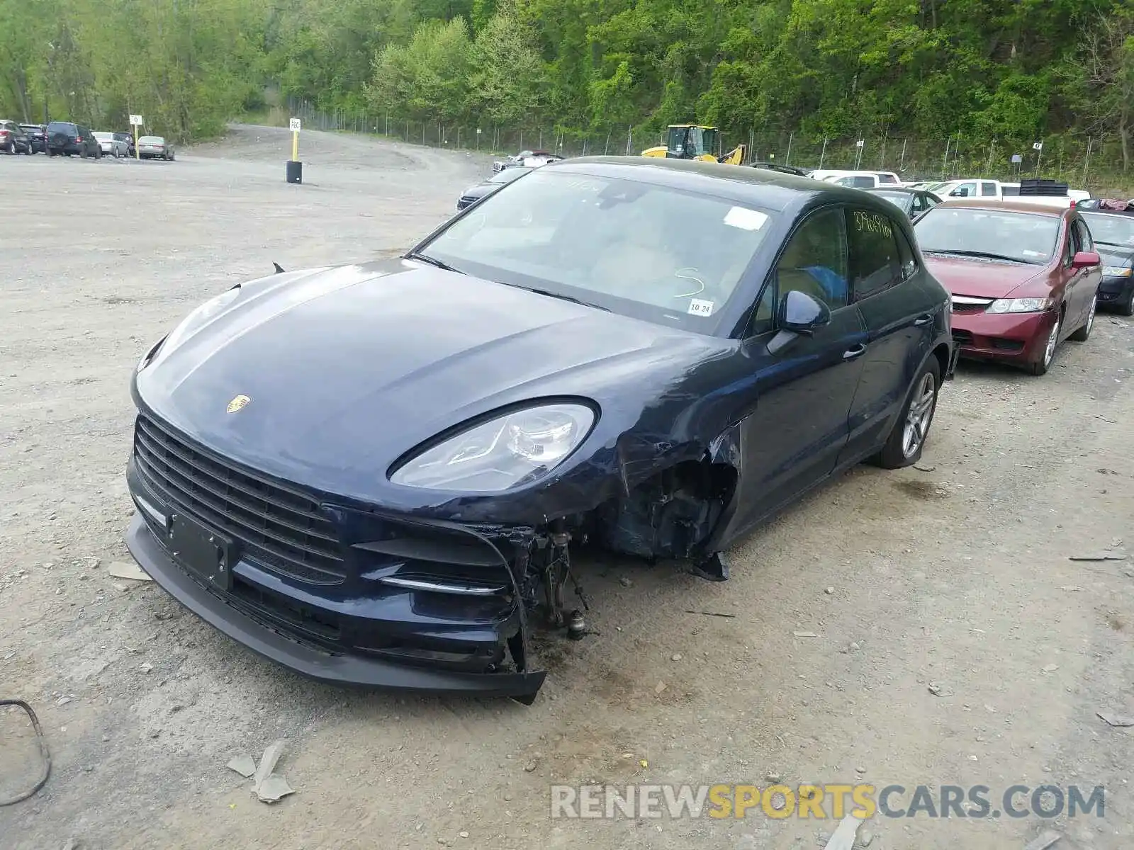 2 Photograph of a damaged car WP1AA2A5XLLB01717 PORSCHE MACAN 2020