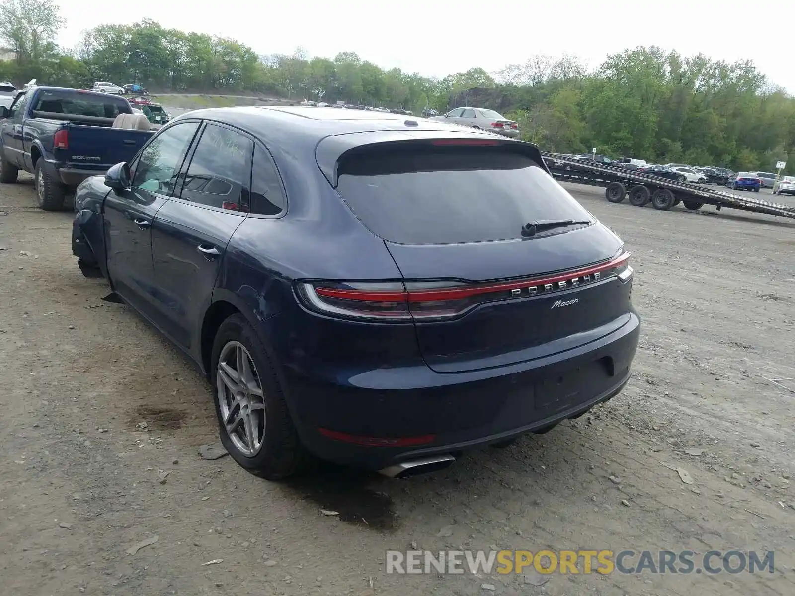 3 Photograph of a damaged car WP1AA2A5XLLB01717 PORSCHE MACAN 2020