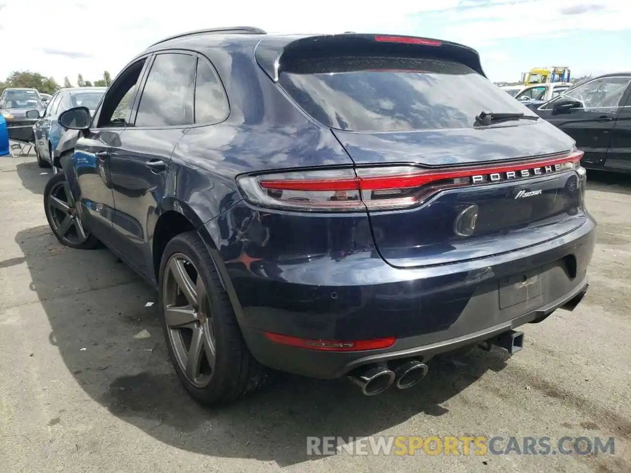 3 Photograph of a damaged car WP1AA2A5XLLB01801 PORSCHE MACAN 2020