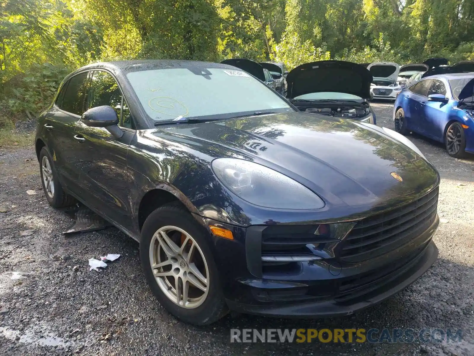 1 Photograph of a damaged car WP1AA2A5XLLB02656 PORSCHE MACAN 2020