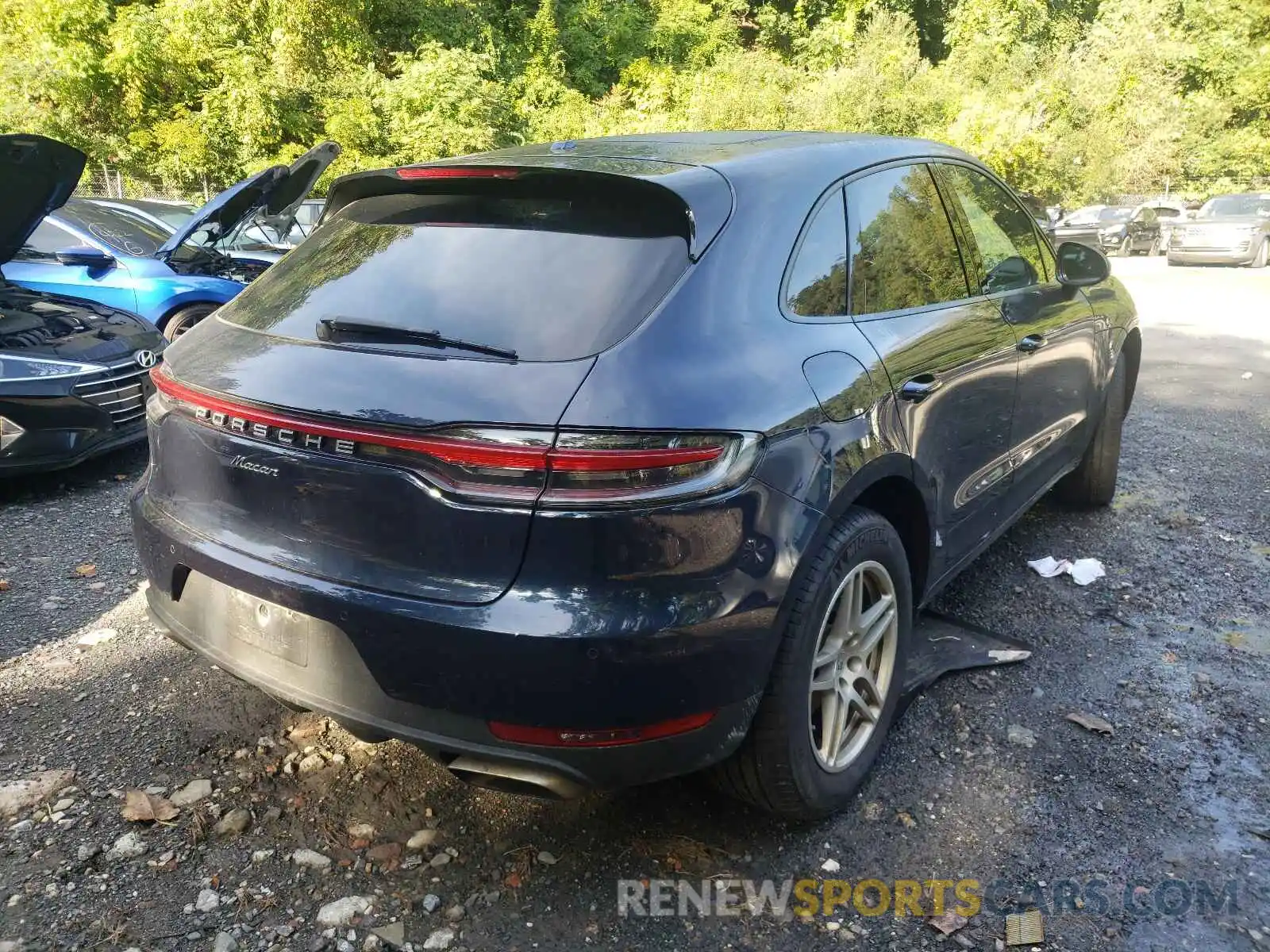 4 Photograph of a damaged car WP1AA2A5XLLB02656 PORSCHE MACAN 2020