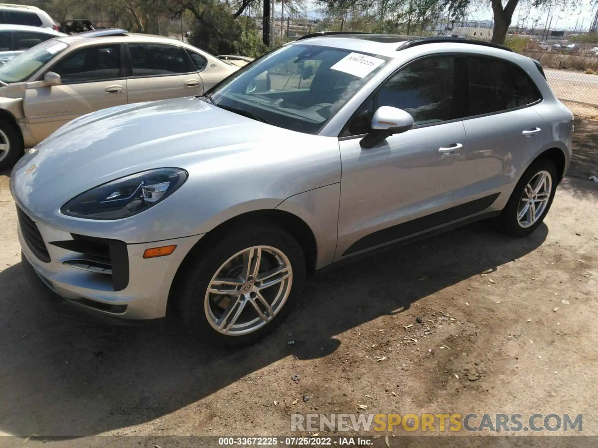 2 Photograph of a damaged car WP1AA2A5XLLB02754 PORSCHE MACAN 2020