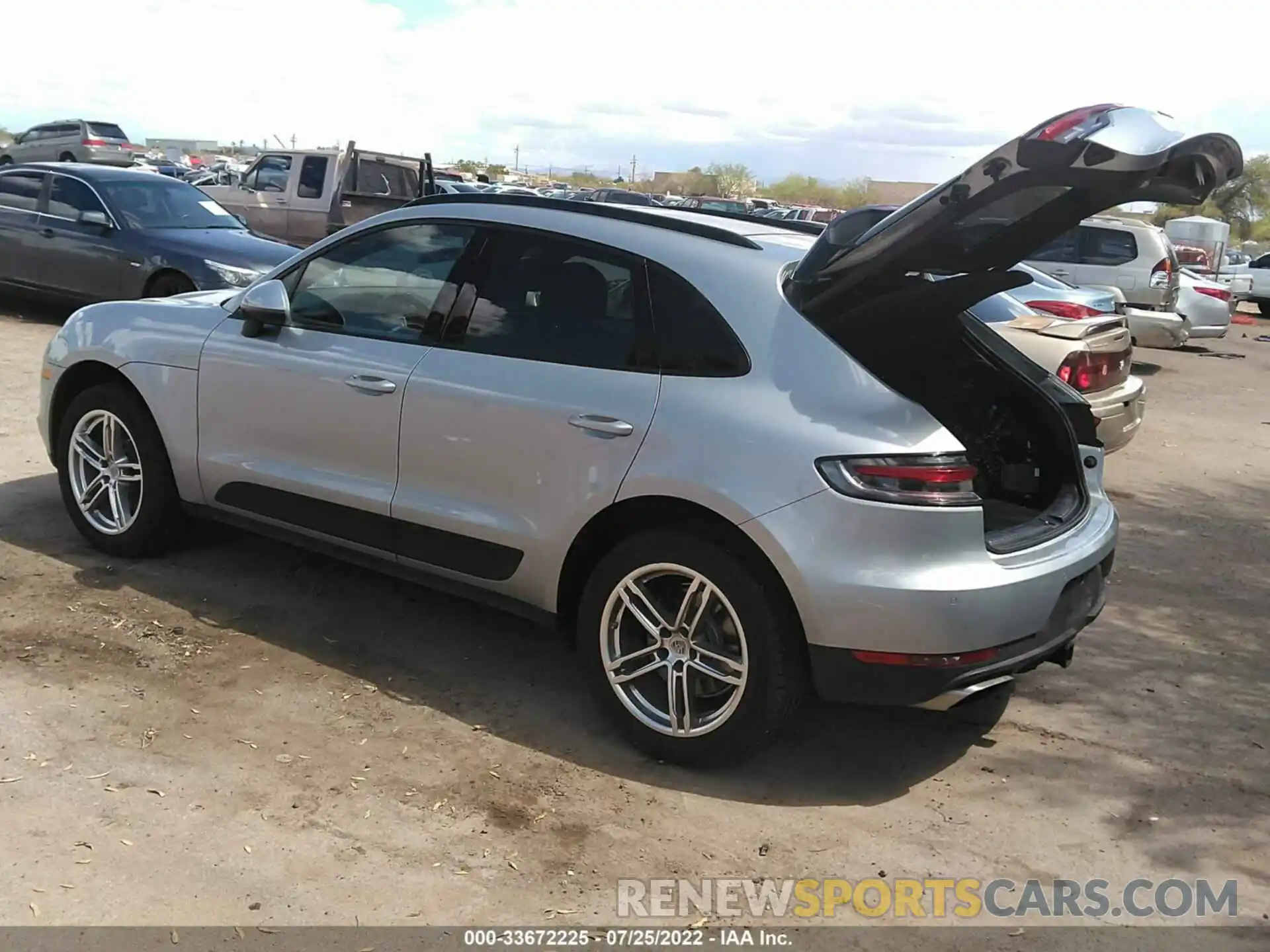 3 Photograph of a damaged car WP1AA2A5XLLB02754 PORSCHE MACAN 2020