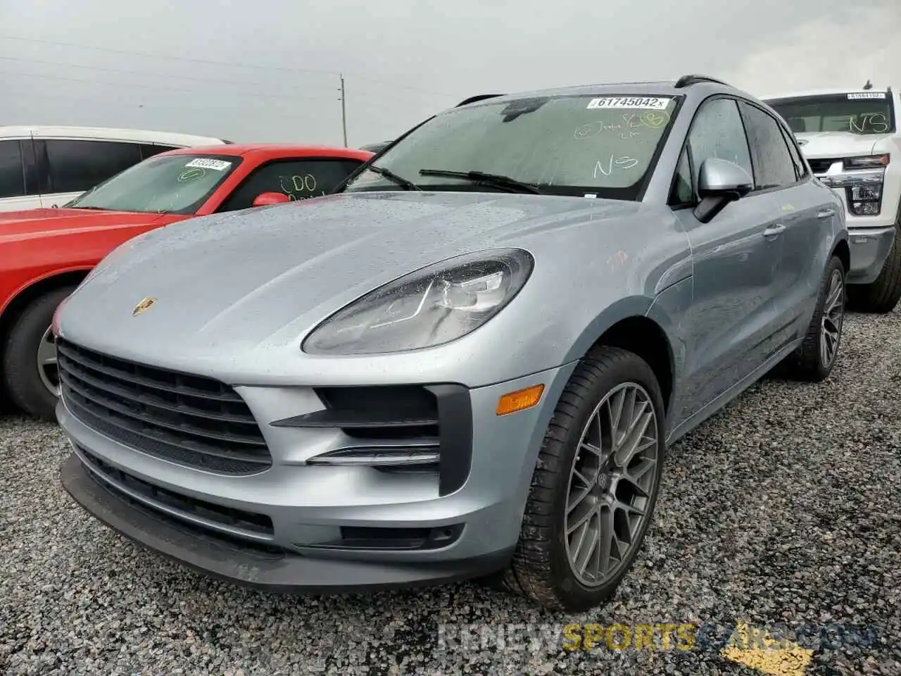 2 Photograph of a damaged car WP1AA2A5XLLB04150 PORSCHE MACAN 2020