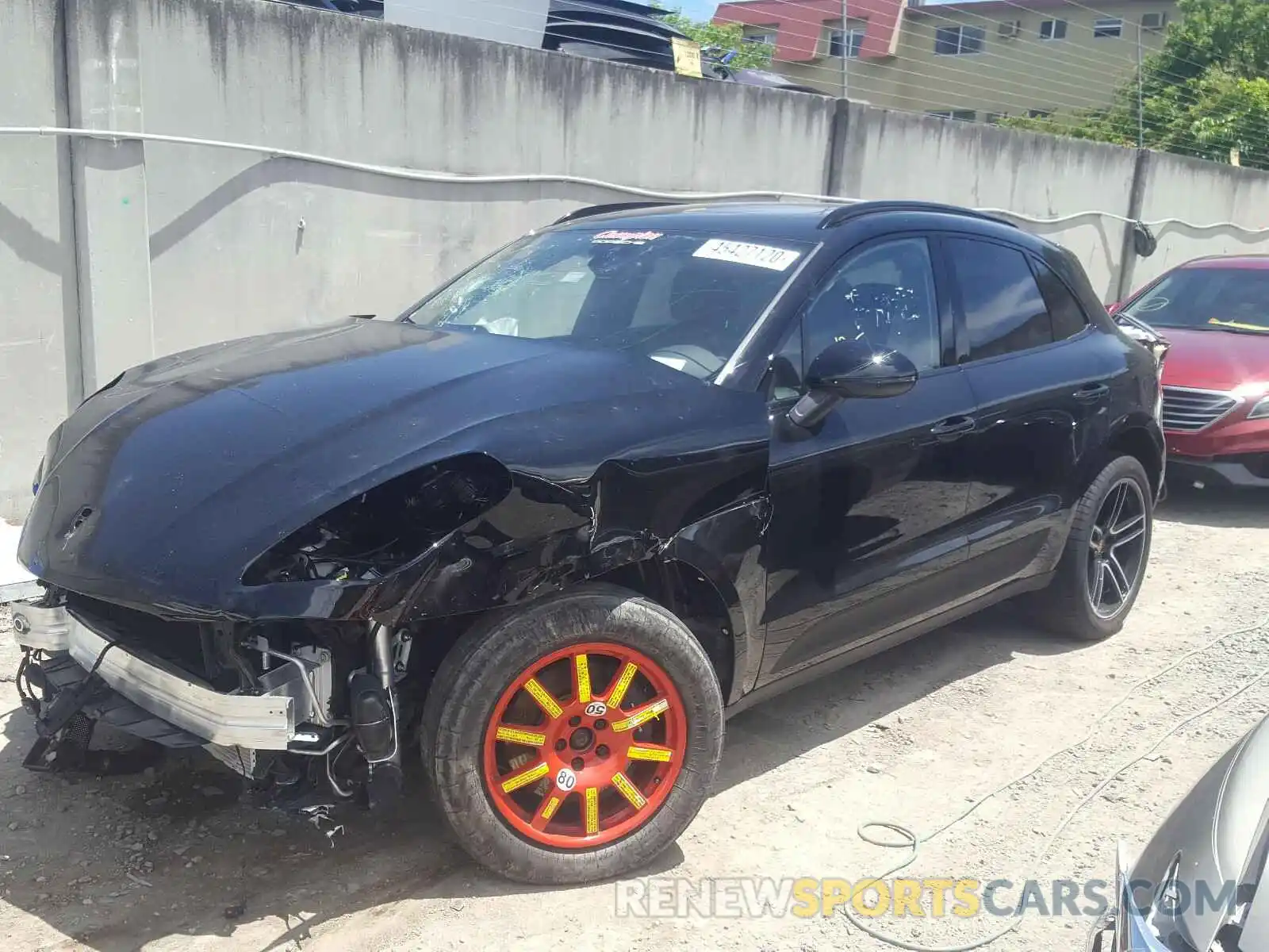 2 Photograph of a damaged car WP1AA2A5XLLB05718 PORSCHE MACAN 2020