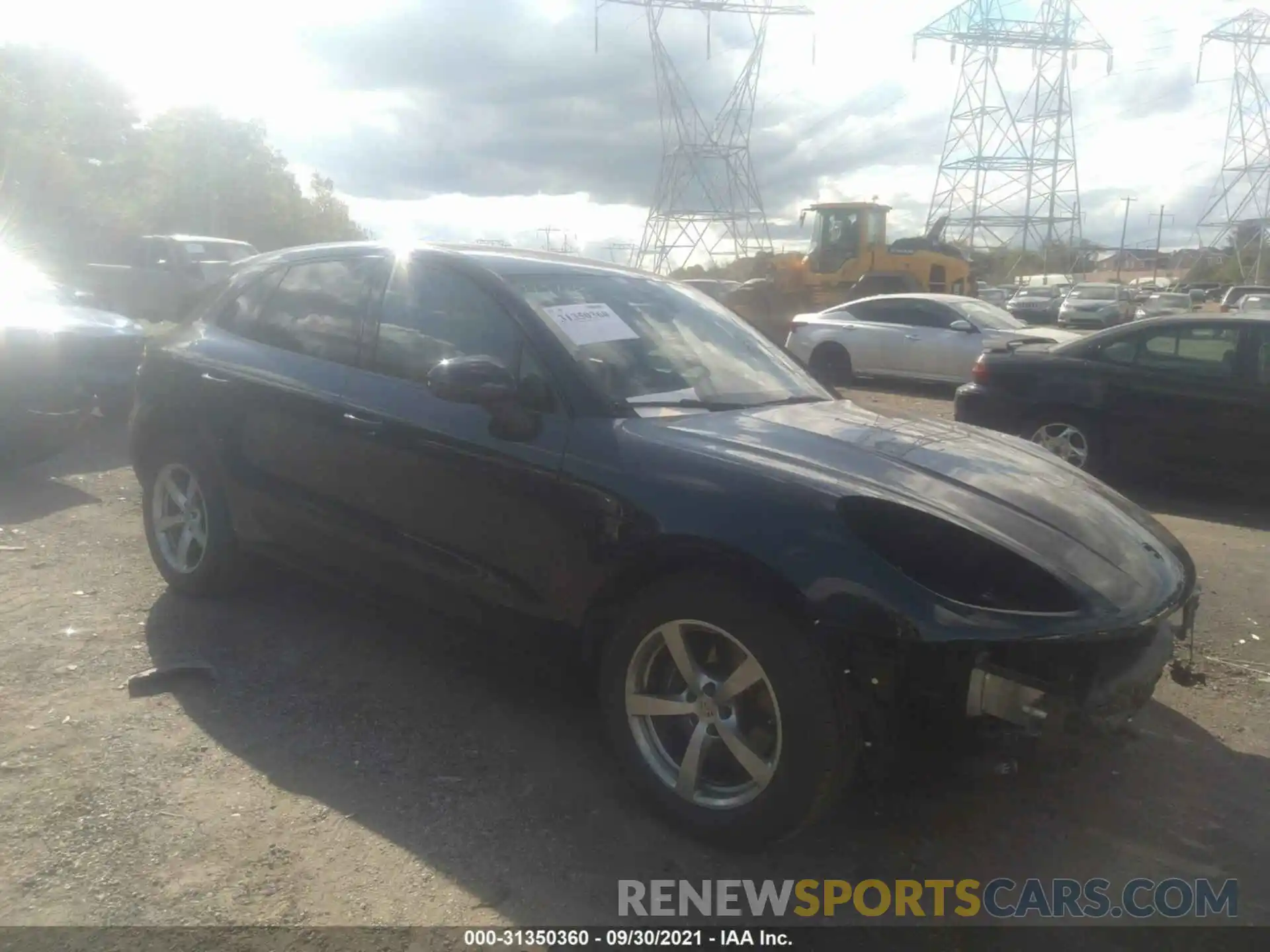 1 Photograph of a damaged car WP1AA2A5XLLB06688 PORSCHE MACAN 2020