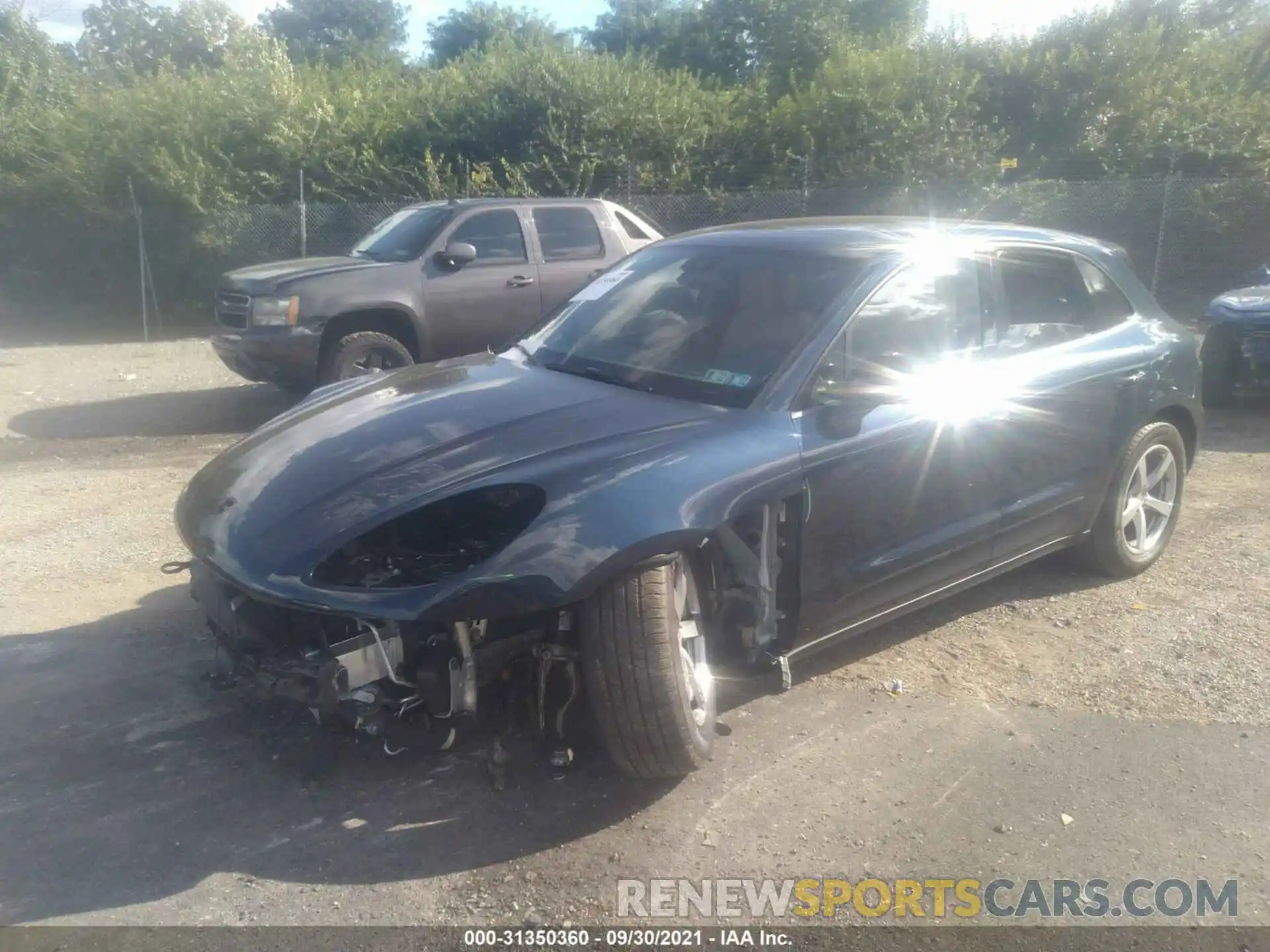 2 Photograph of a damaged car WP1AA2A5XLLB06688 PORSCHE MACAN 2020