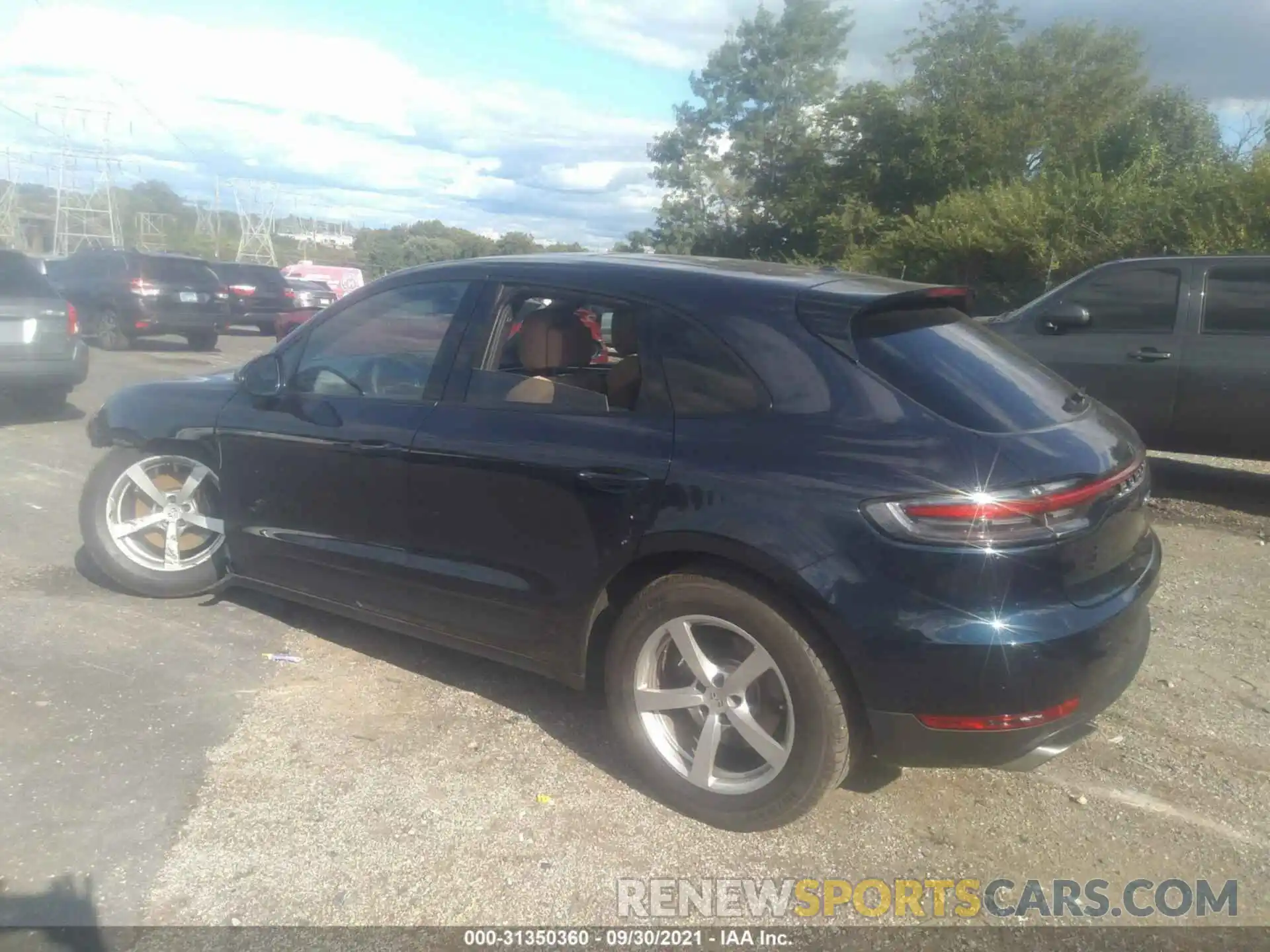 3 Photograph of a damaged car WP1AA2A5XLLB06688 PORSCHE MACAN 2020