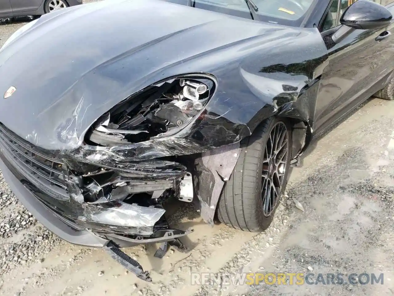 9 Photograph of a damaged car WP1AA2A5XLLB07484 PORSCHE MACAN 2020