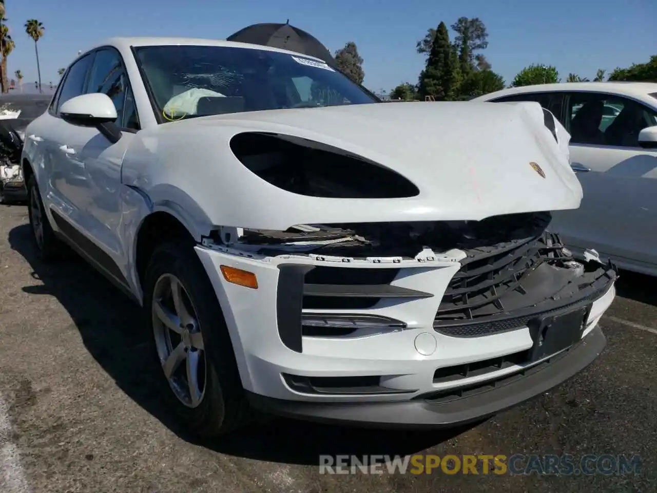 1 Photograph of a damaged car WP1AA2A5XLLB09266 PORSCHE MACAN 2020