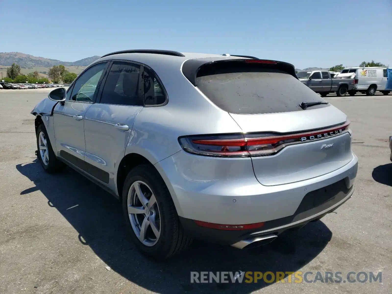 3 Photograph of a damaged car WP1AA2A5XLLB09316 PORSCHE MACAN 2020