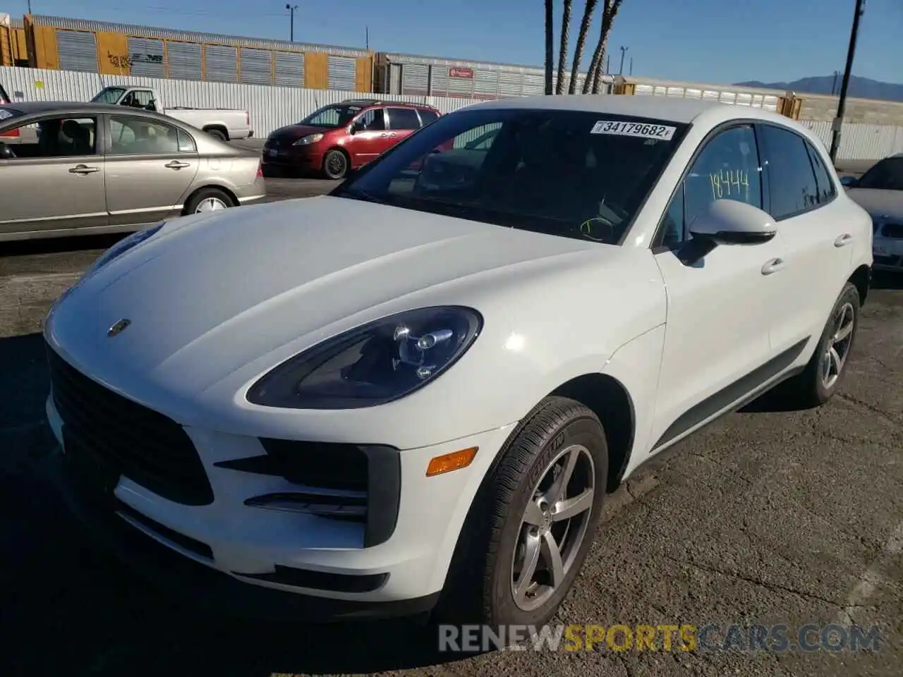 2 Photograph of a damaged car WP1AA2A5XLLB10210 PORSCHE MACAN 2020