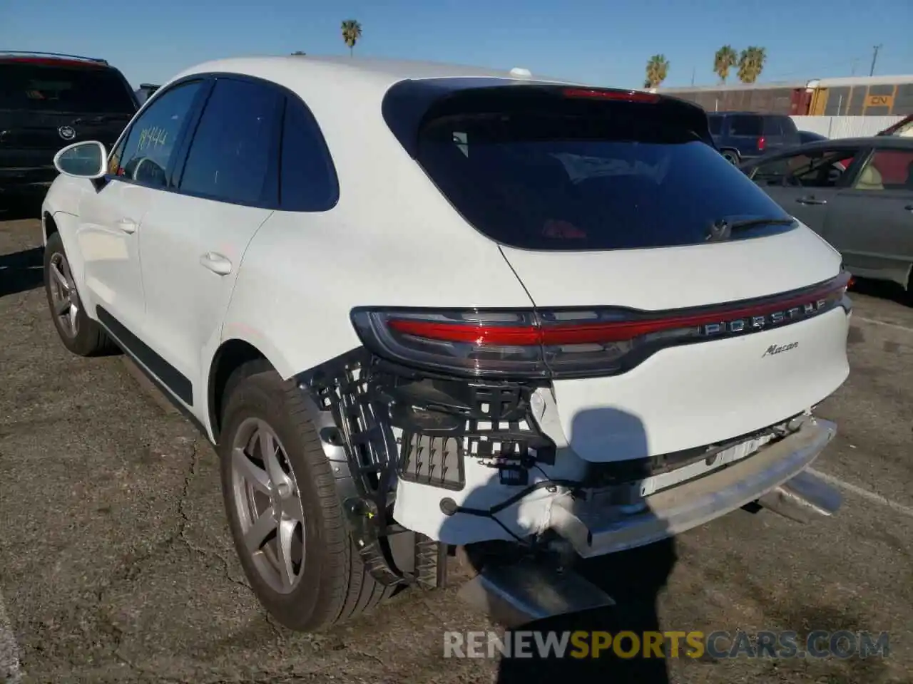 3 Photograph of a damaged car WP1AA2A5XLLB10210 PORSCHE MACAN 2020