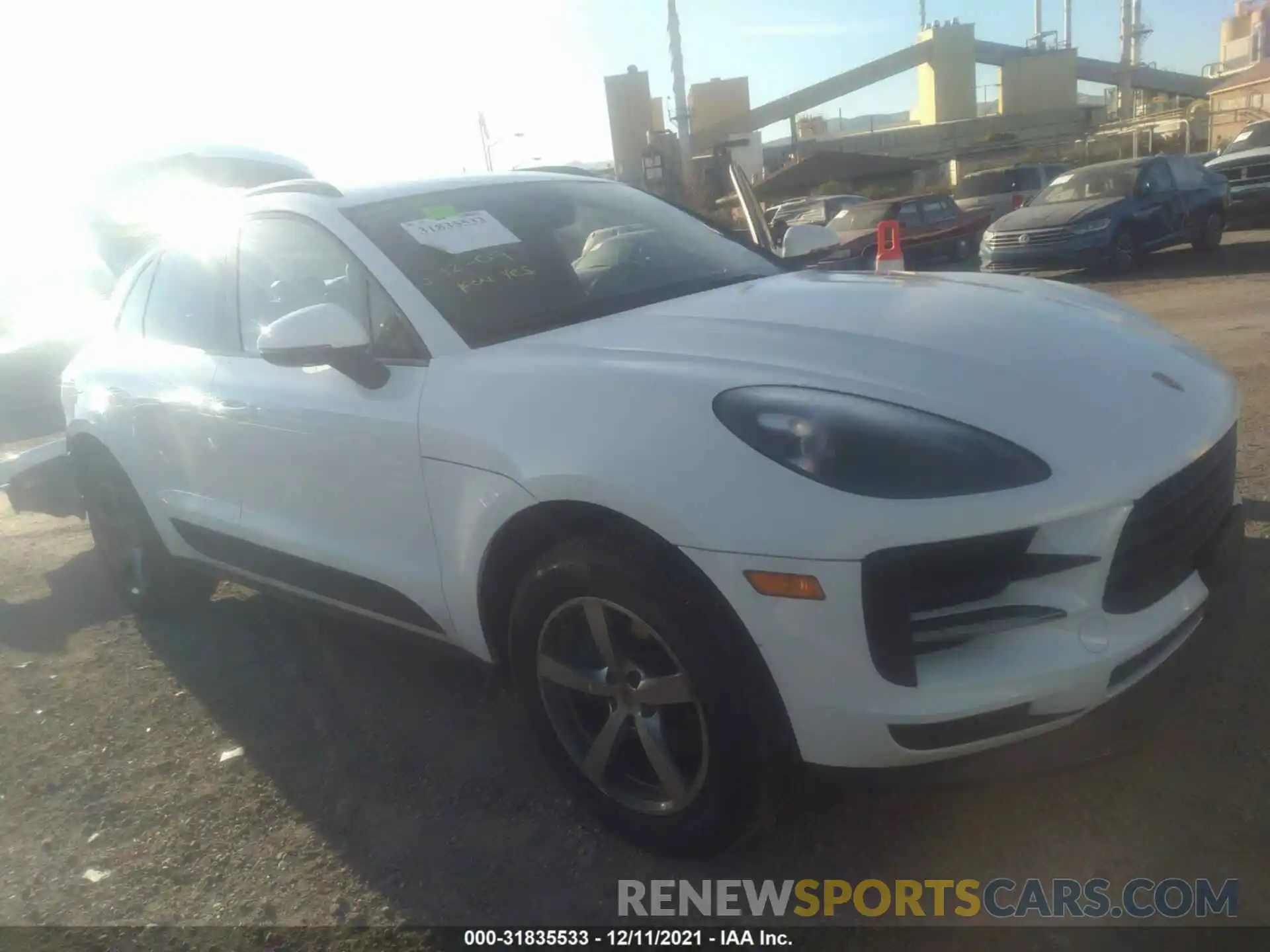 1 Photograph of a damaged car WP1AA2A5XLLB10644 PORSCHE MACAN 2020