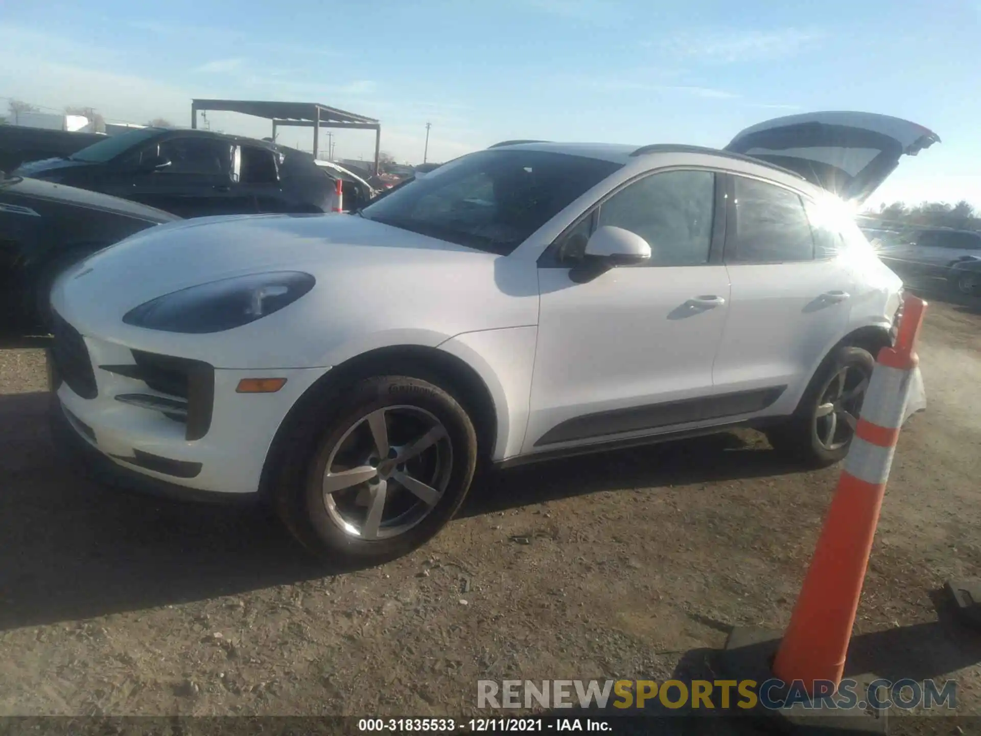 2 Photograph of a damaged car WP1AA2A5XLLB10644 PORSCHE MACAN 2020