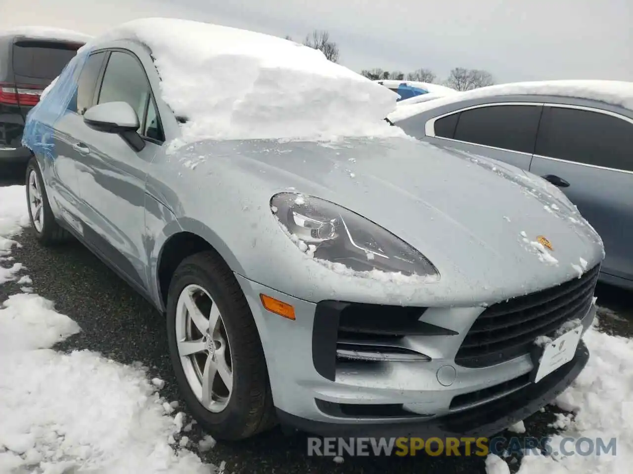 1 Photograph of a damaged car WP1AA2A5XLLB11289 PORSCHE MACAN 2020