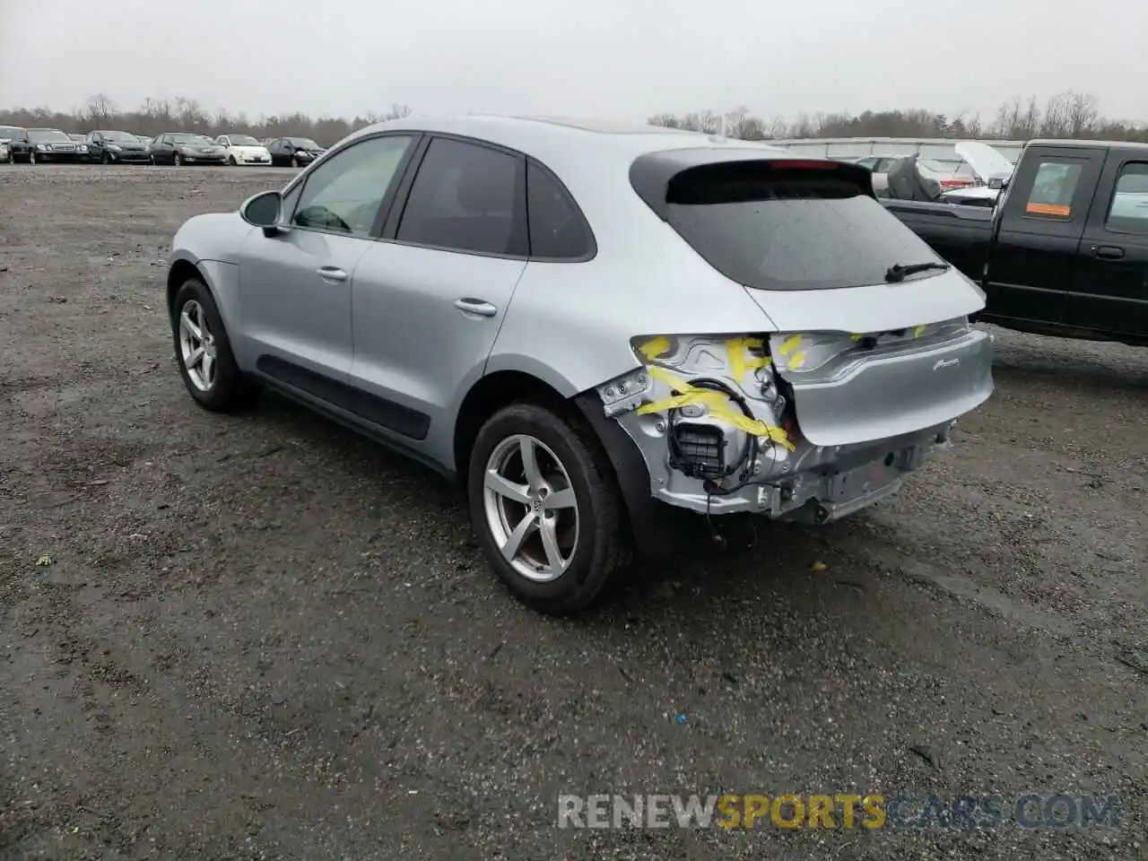 3 Photograph of a damaged car WP1AA2A5XLLB11289 PORSCHE MACAN 2020