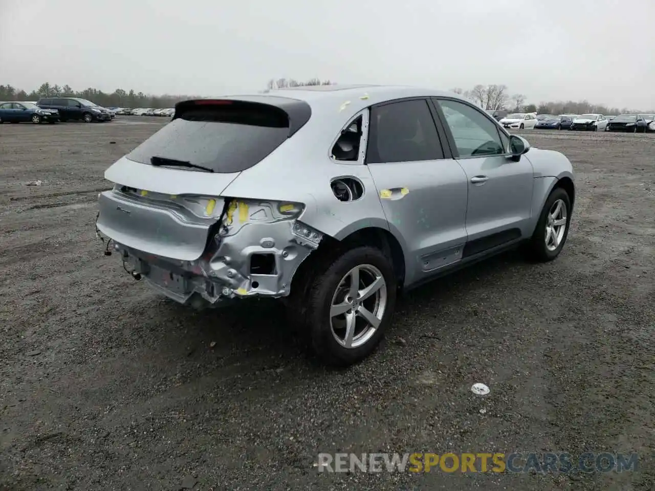 4 Photograph of a damaged car WP1AA2A5XLLB11289 PORSCHE MACAN 2020