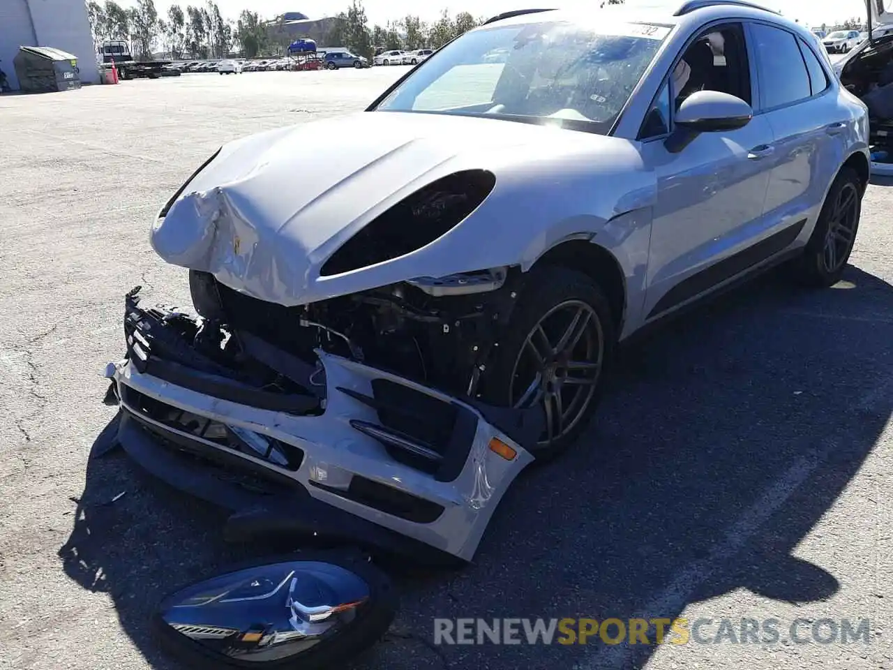 2 Photograph of a damaged car WP1AA2A5XLLB11325 PORSCHE MACAN 2020