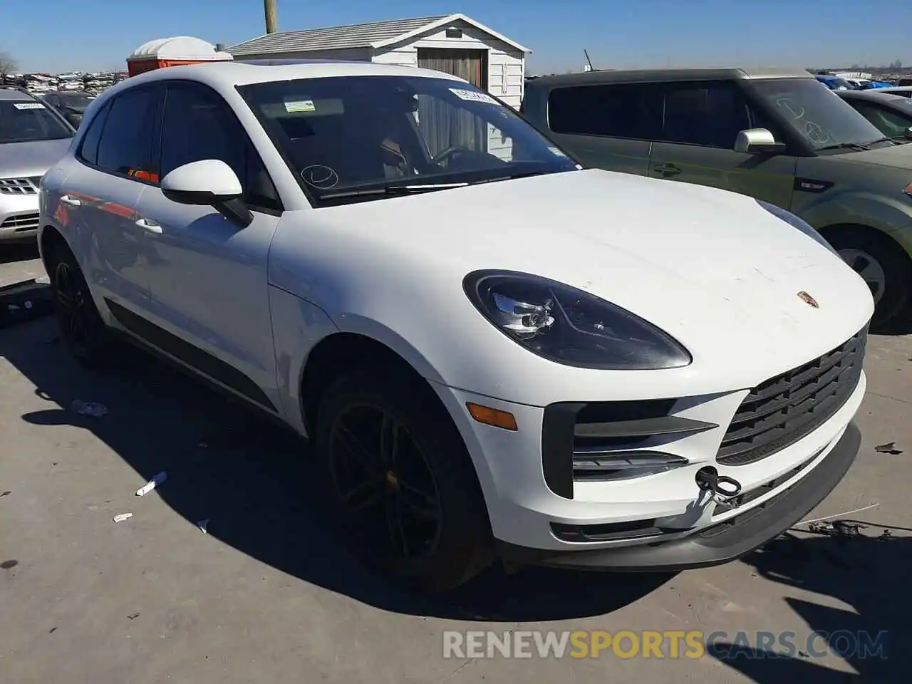 1 Photograph of a damaged car WP1AA2A5XLLB14838 PORSCHE MACAN 2020