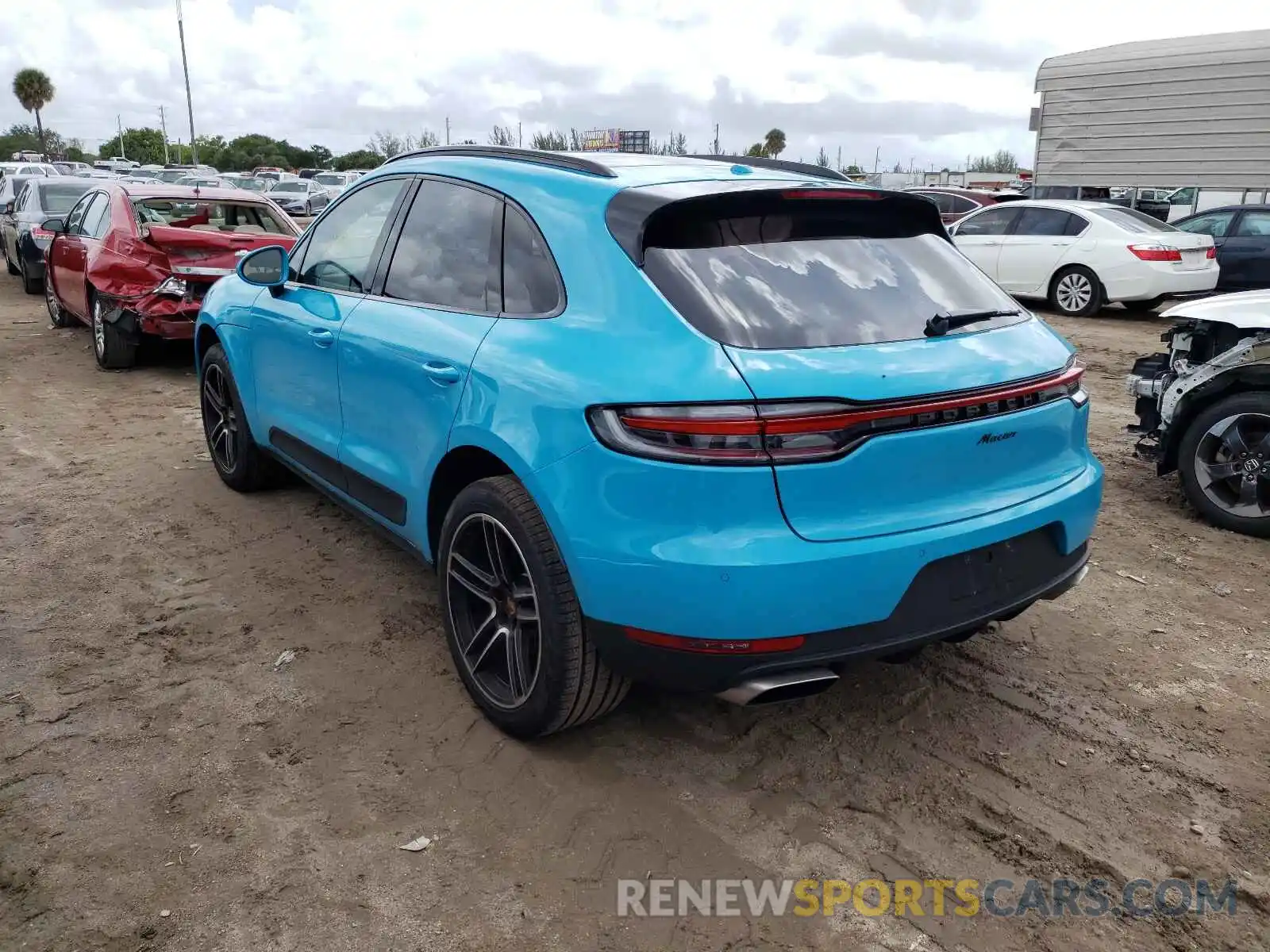 3 Фотография поврежденного автомобиля WP1AA2A5XLLB15195 PORSCHE MACAN 2020