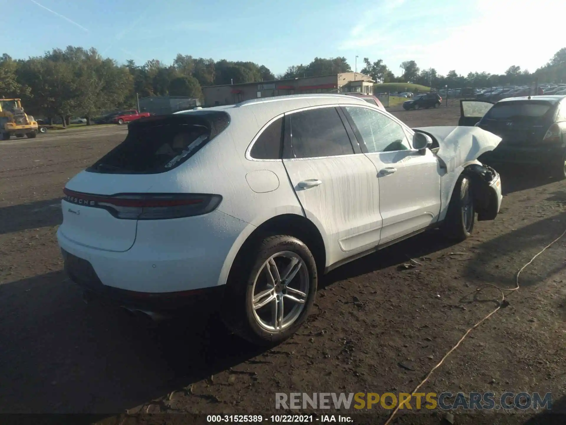 4 Photograph of a damaged car WP1AB2A50LLB31631 PORSCHE MACAN 2020