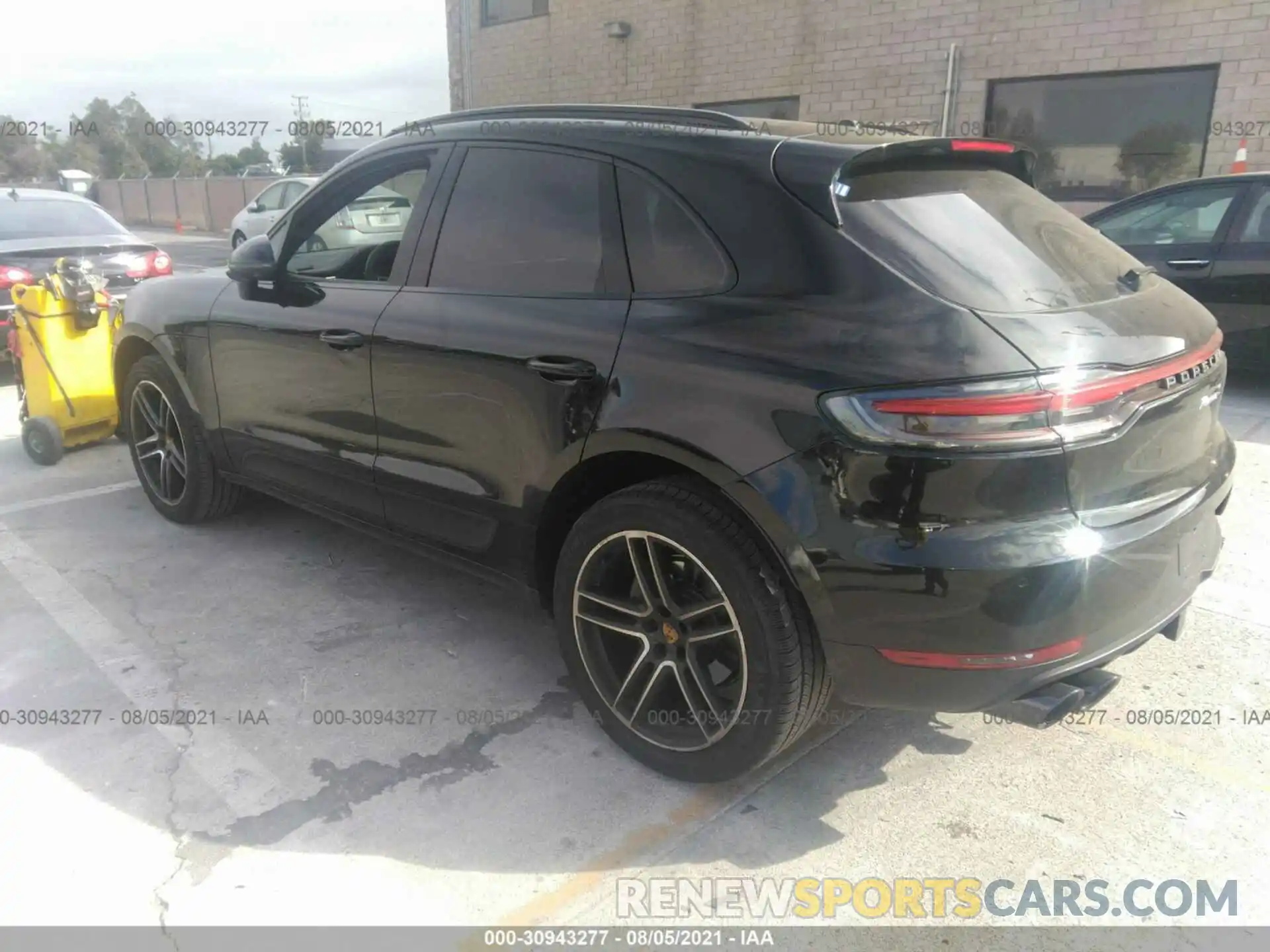 3 Photograph of a damaged car WP1AB2A50LLB36781 PORSCHE MACAN 2020