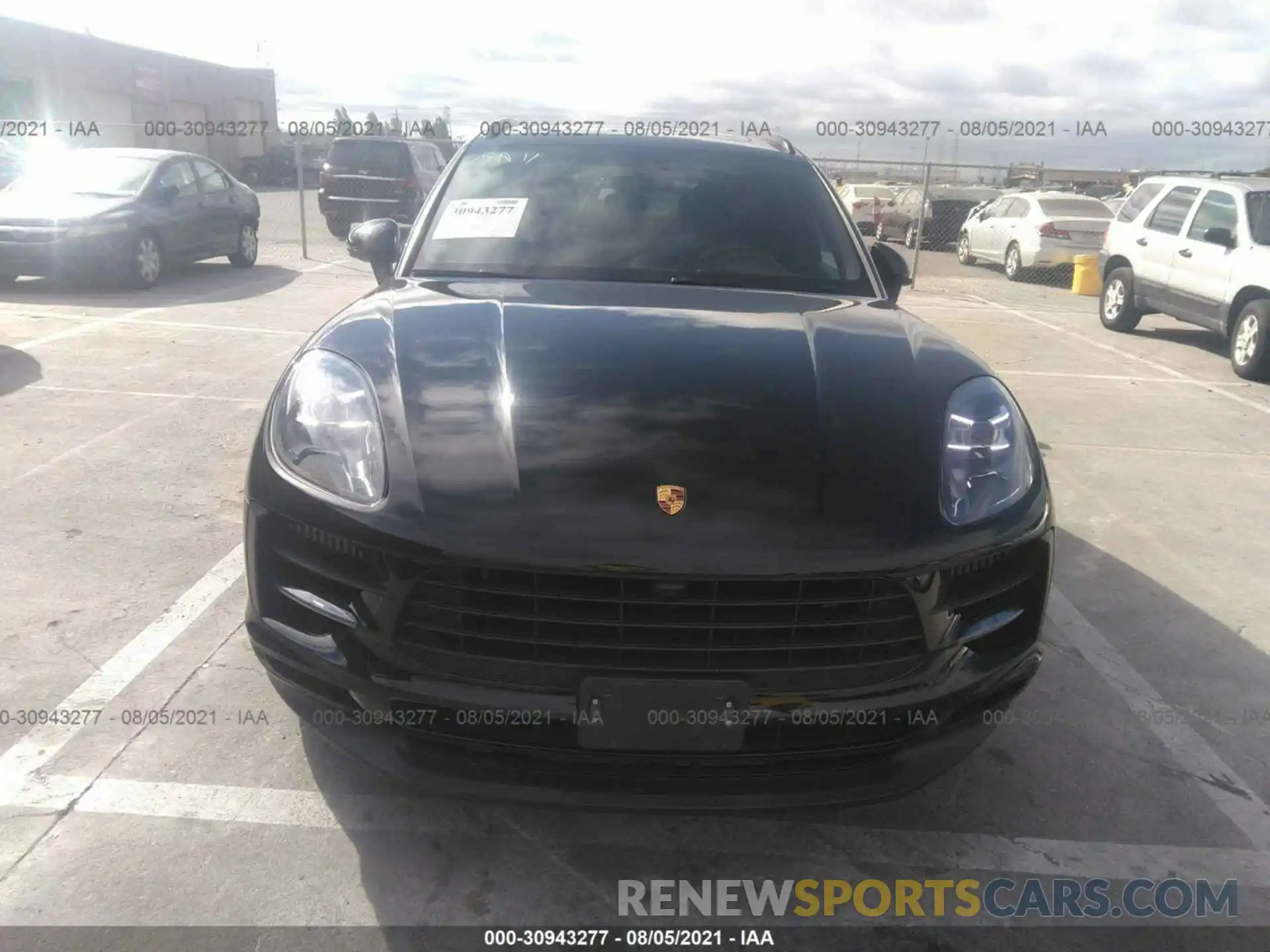 6 Photograph of a damaged car WP1AB2A50LLB36781 PORSCHE MACAN 2020