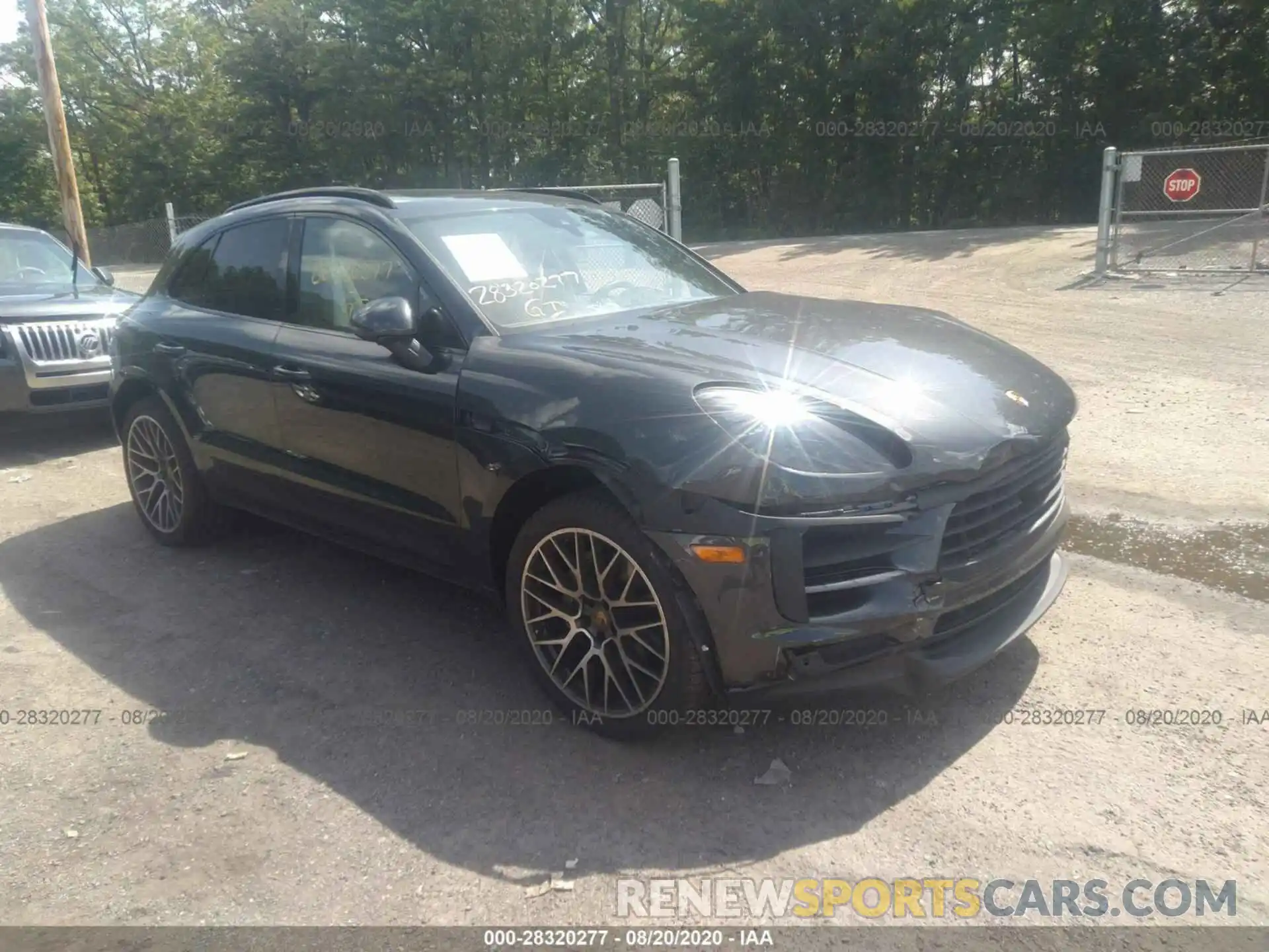 1 Photograph of a damaged car WP1AB2A51LLB31475 PORSCHE MACAN 2020