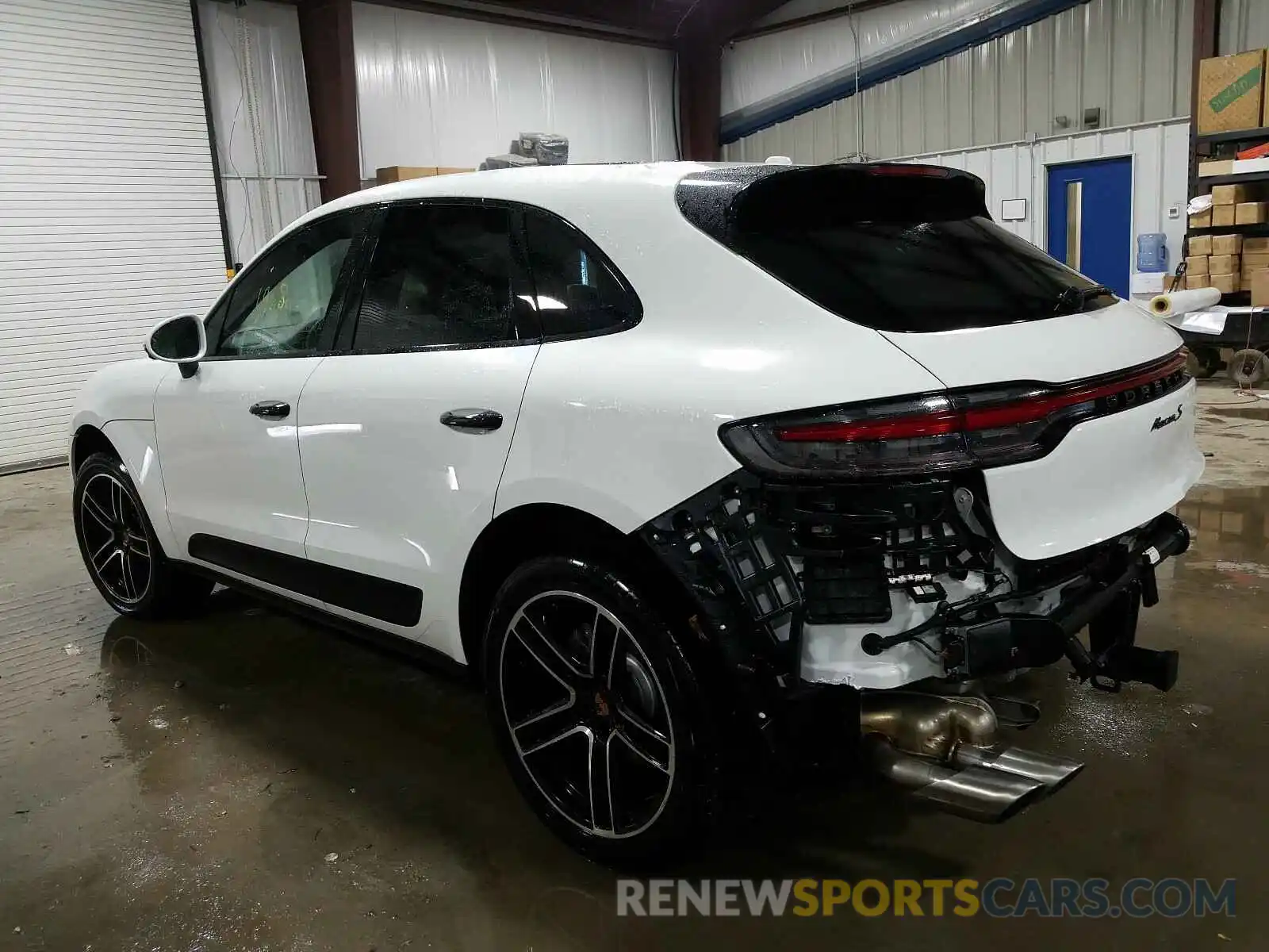 3 Photograph of a damaged car WP1AB2A51LLB34358 PORSCHE MACAN 2020